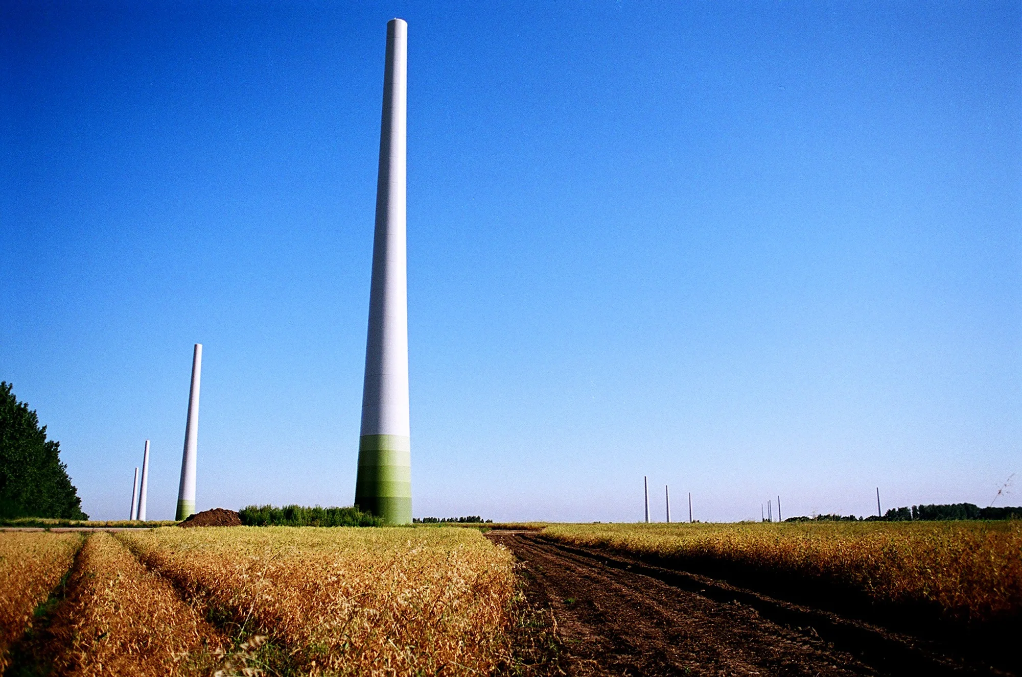Windfarm in Process, Germany. 2005.