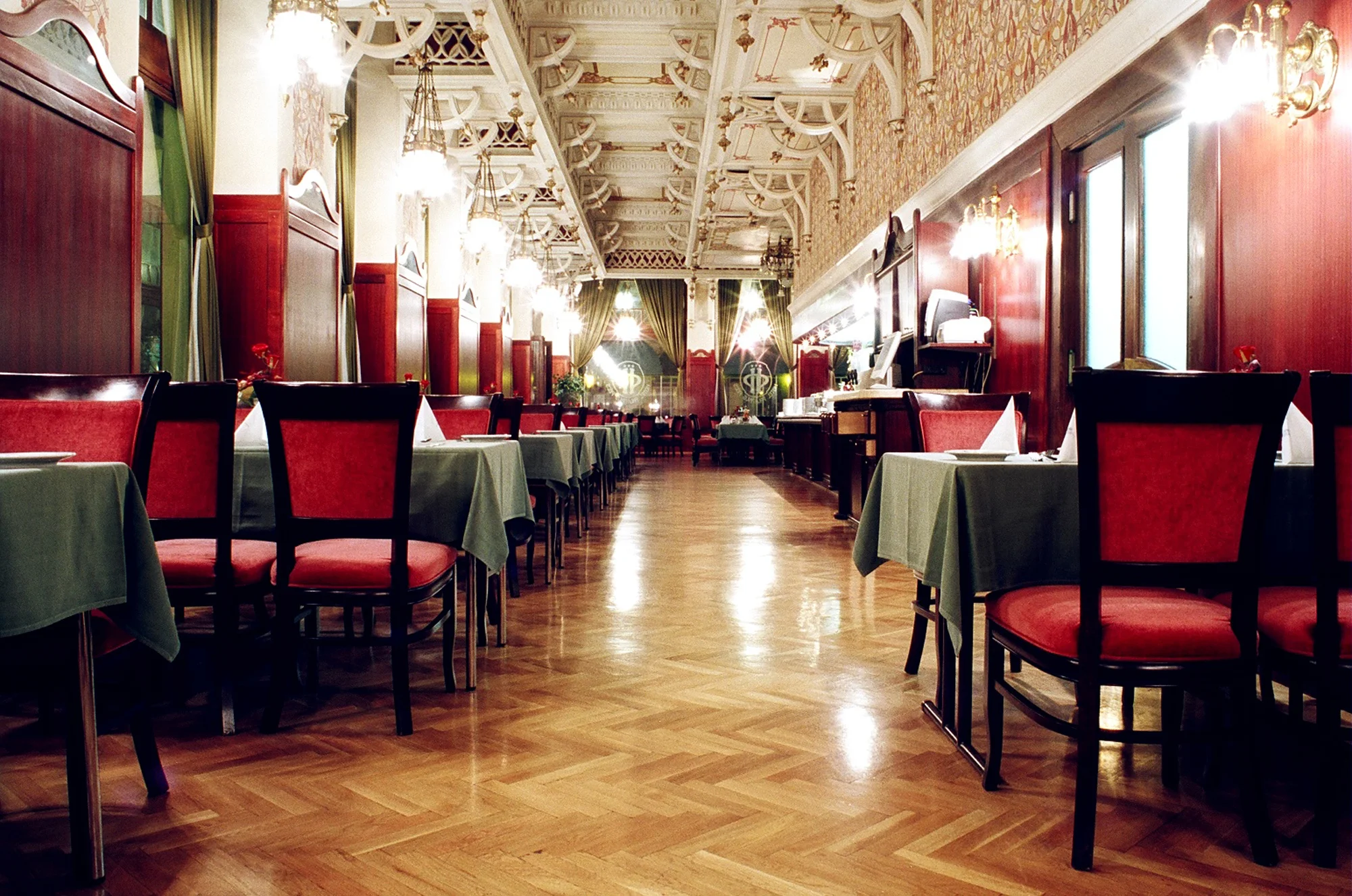 Hotel Dining Room, Pecs, Hungary. 2005.