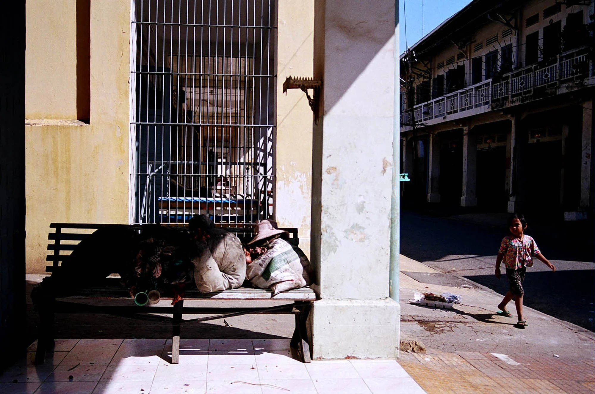 Battambang Street. Cambodia. 2004.
