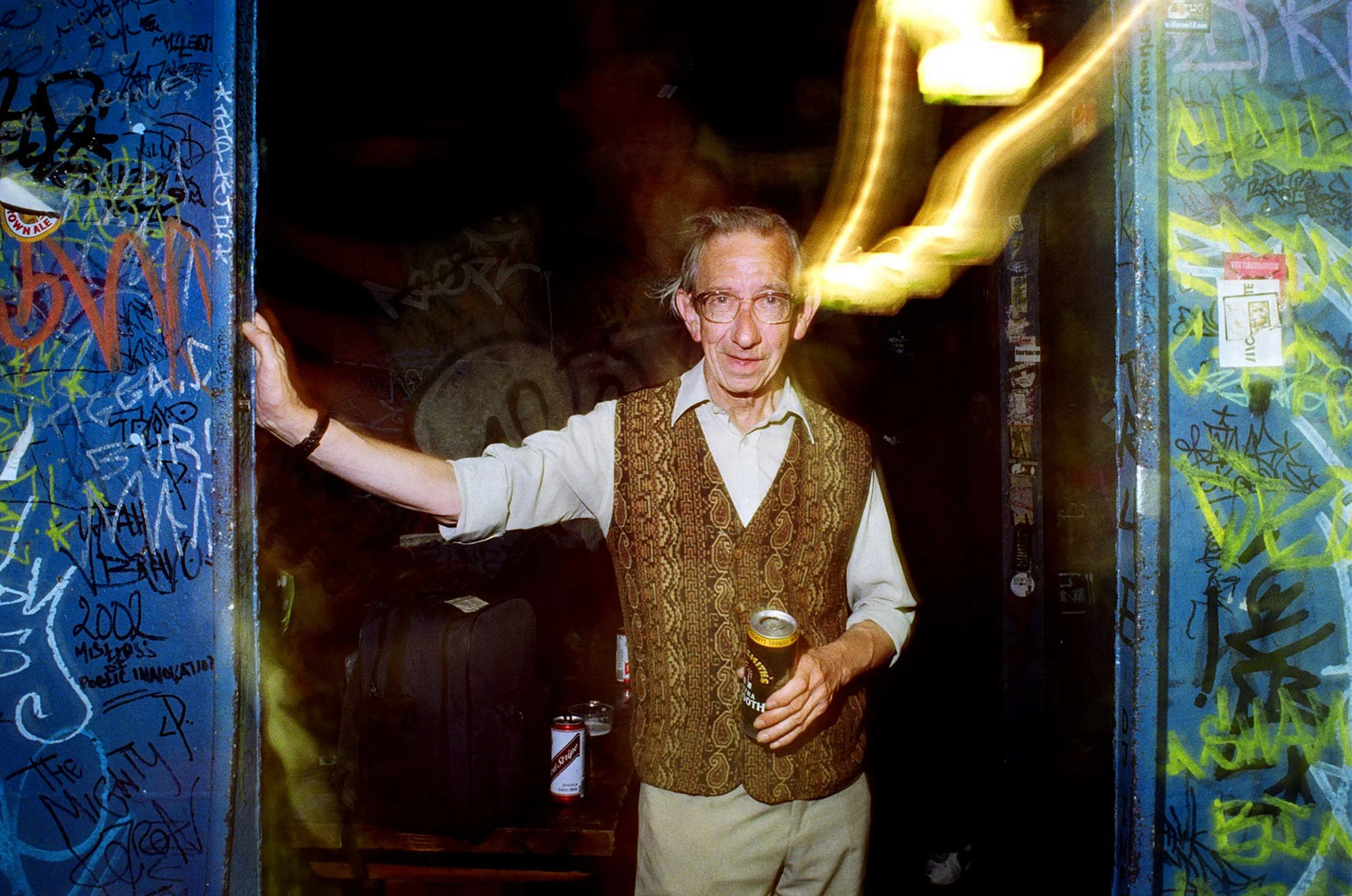 Dj Derek, Shanti Sound, Thekla, Bristol. 2008.