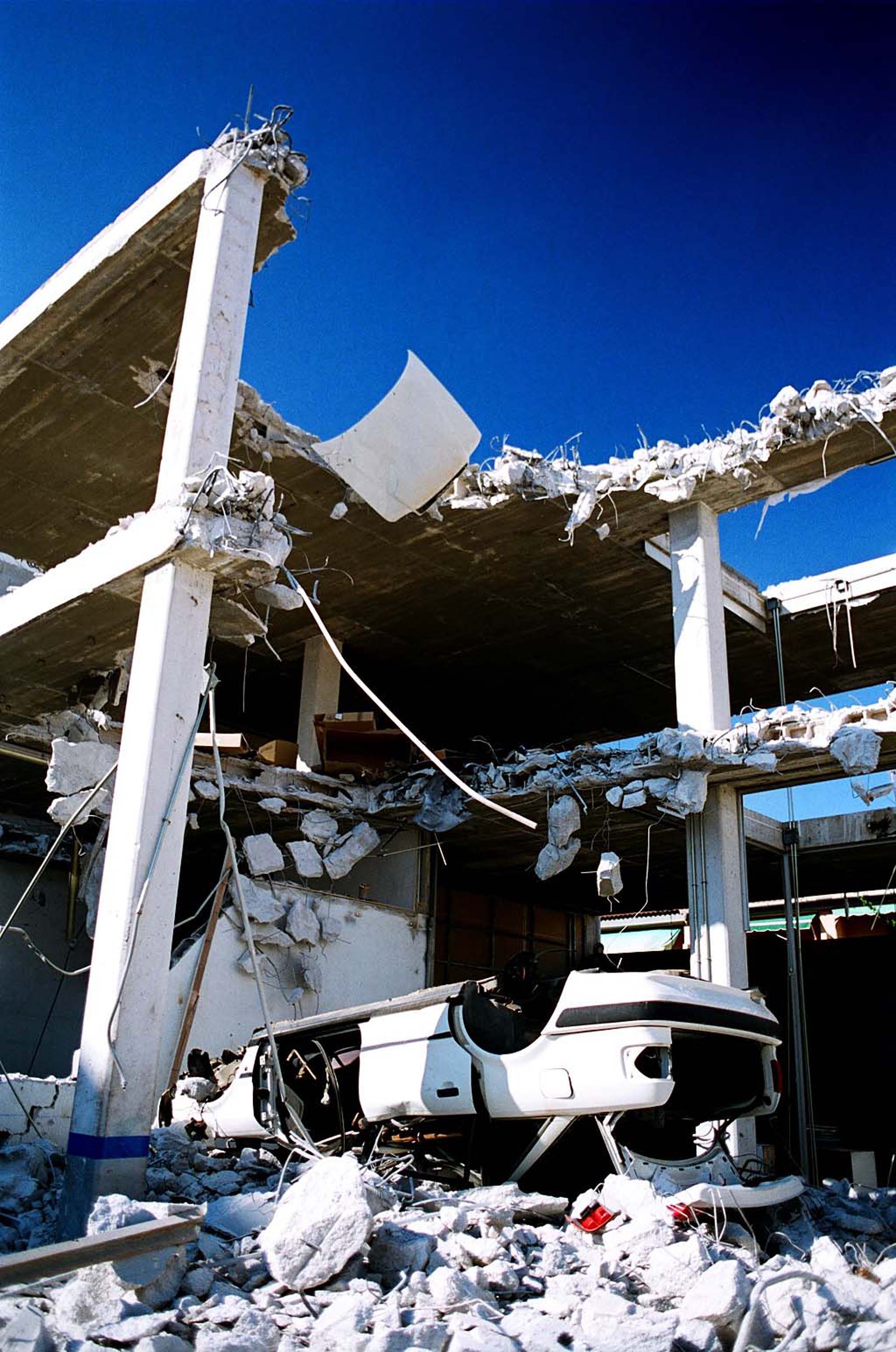 Demolition. La Manga. Spain. 2004.