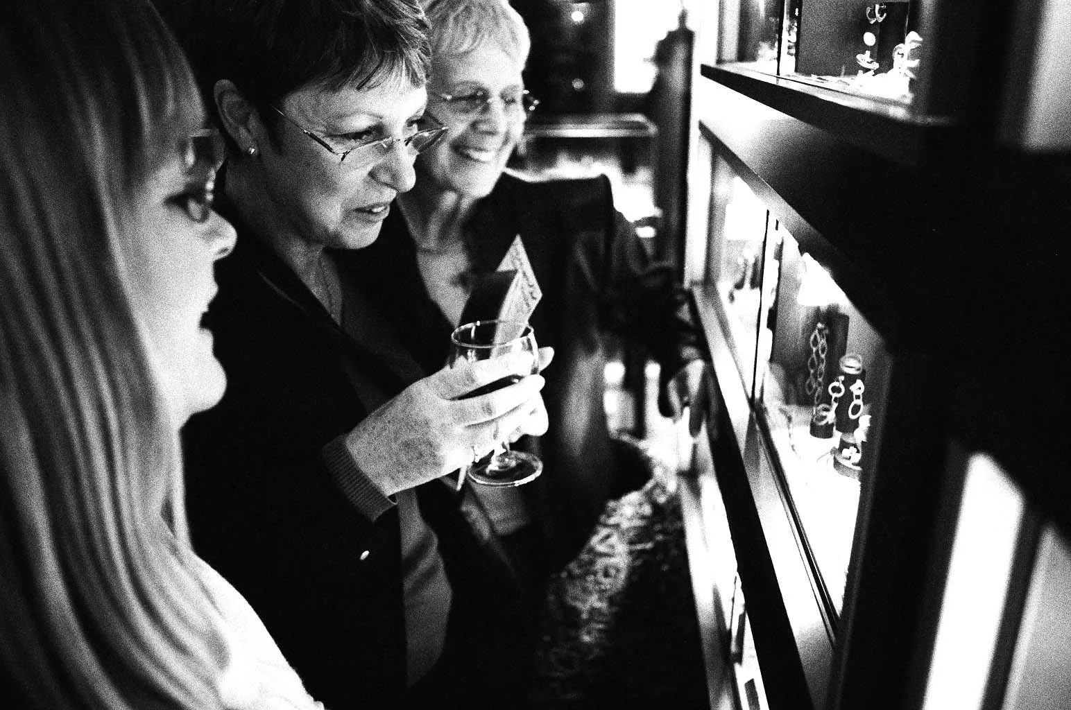 Looking at New Designs.  Diana Porter exhibition "Flying". 2005.