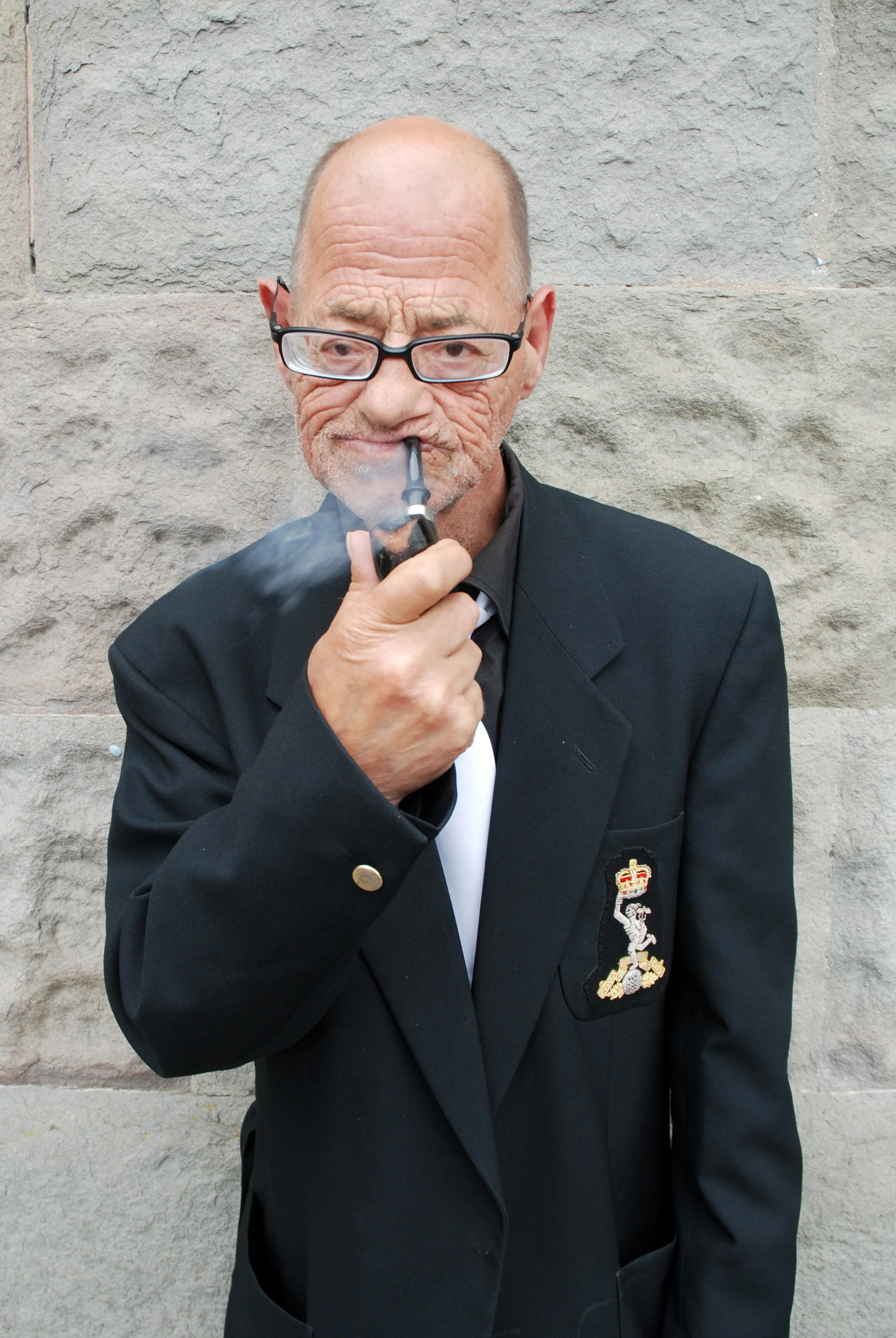 Jack outside the Arnolfini. Bristol. 2008.