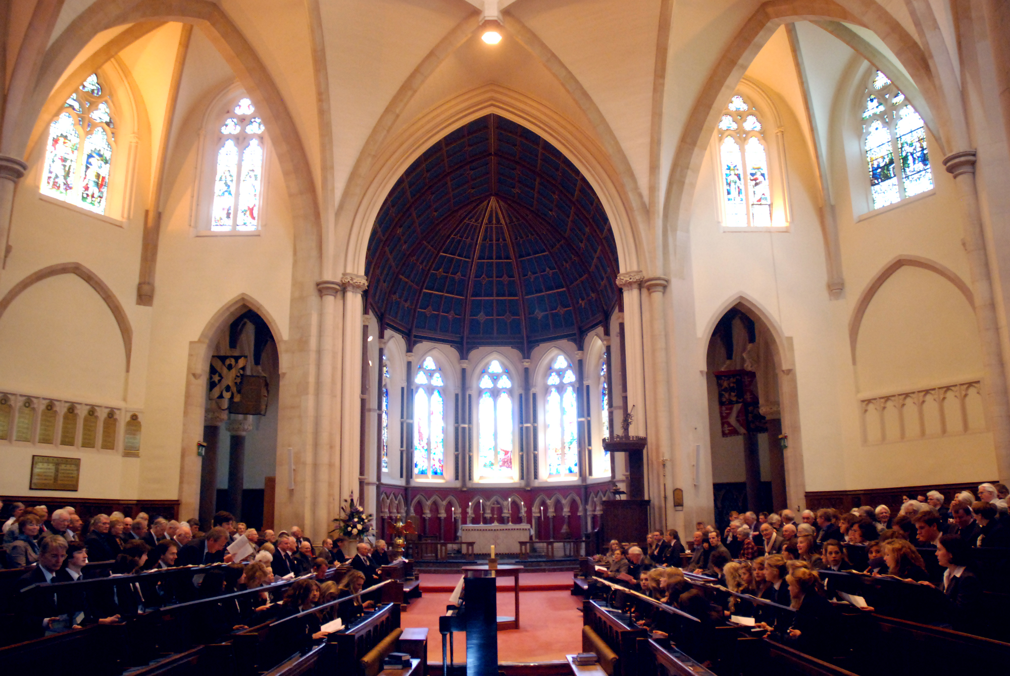 John Barrett Memorial. Clifton College Chapel, Bristol 2008.