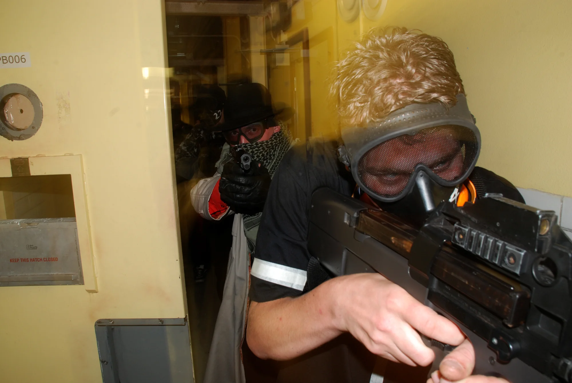 Airsoft Open Session. Bristol Courts. 2008.