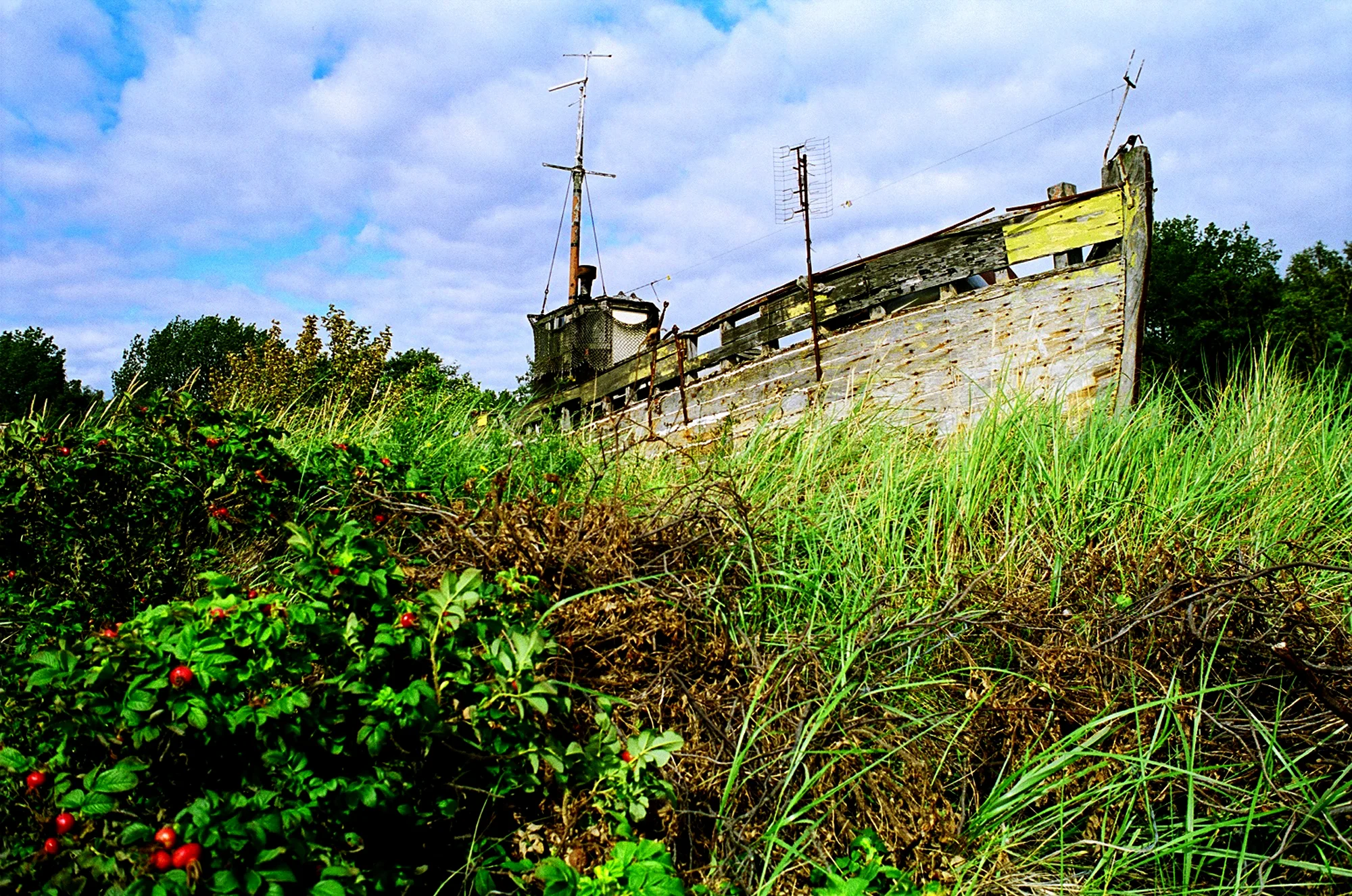 Old Boat. Hel, Poland. 2004.