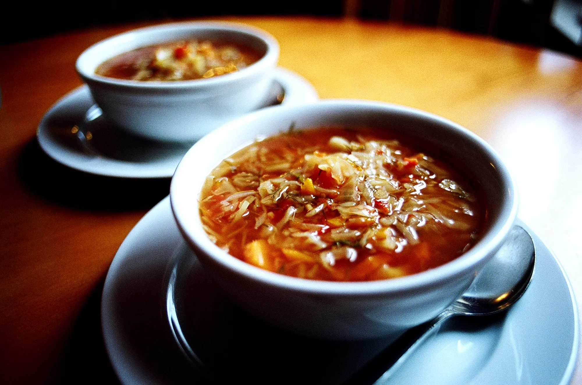 Vegetable Soup. Poznan, Poland. 2004.