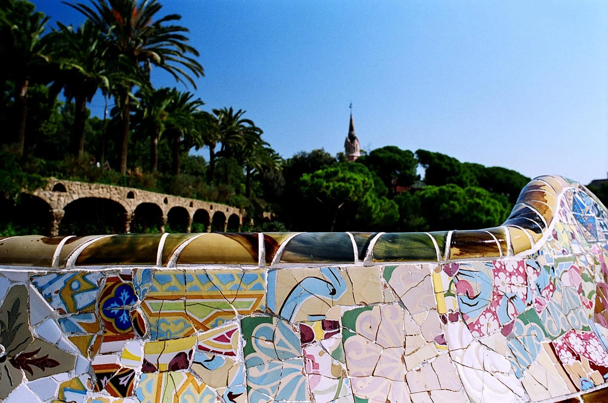 Parc Guell. Barcelona. 2003.