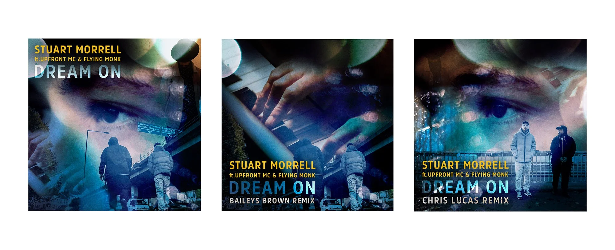 Dream On - Stuart Morrell ft. Upfront MC & Flying Monk (with Remixes). 2020.