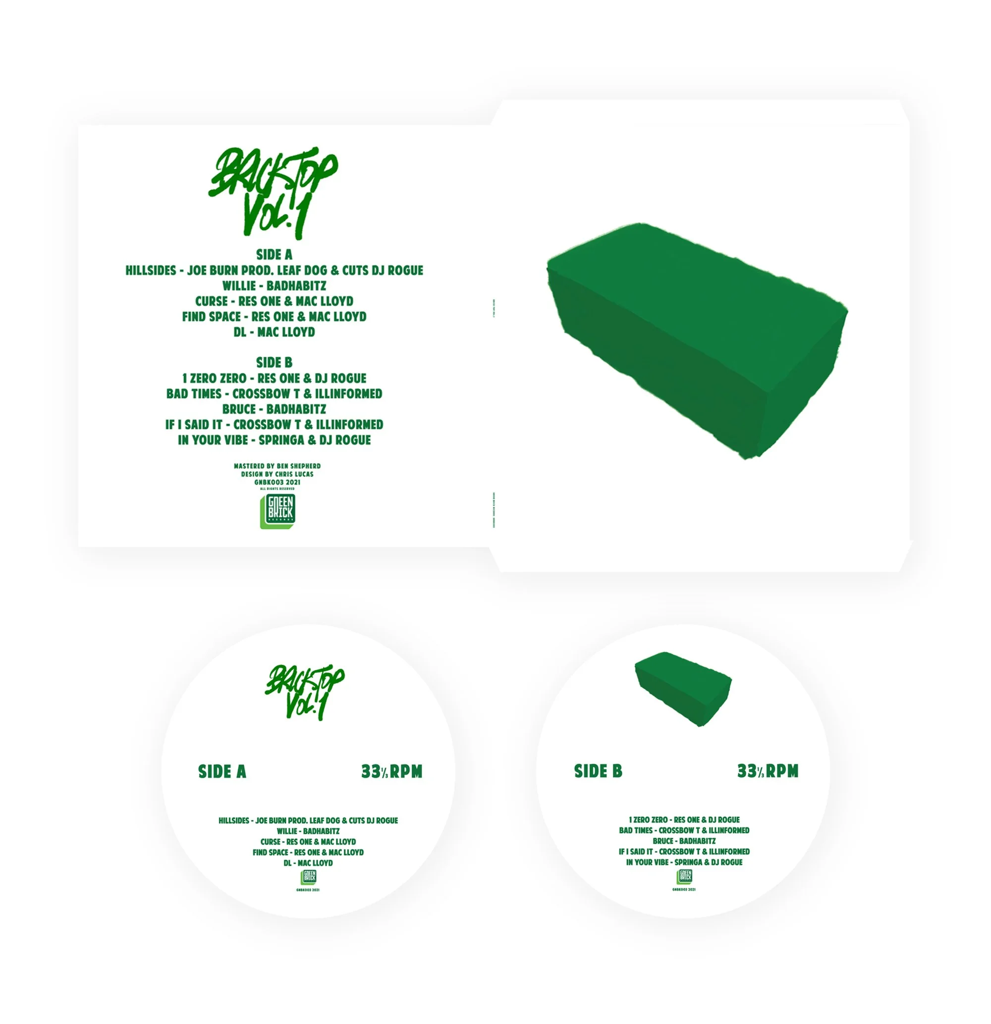 Brick Top Vol.1 - Various Artists. 2021.