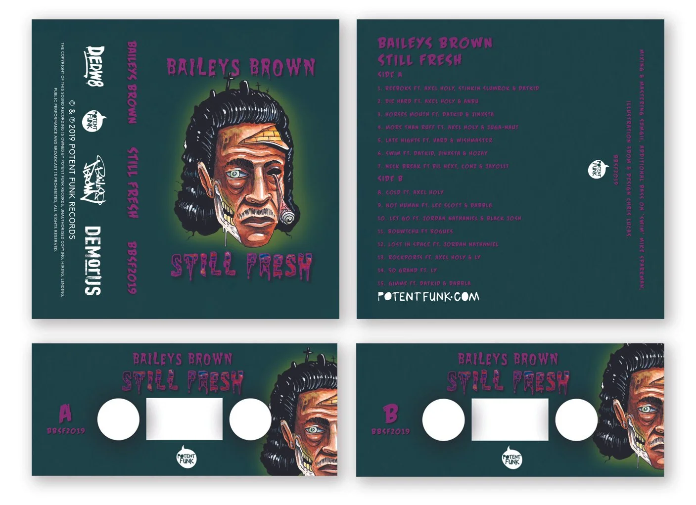 Still Fresh - Baileys Brown. Cassette. 2019.