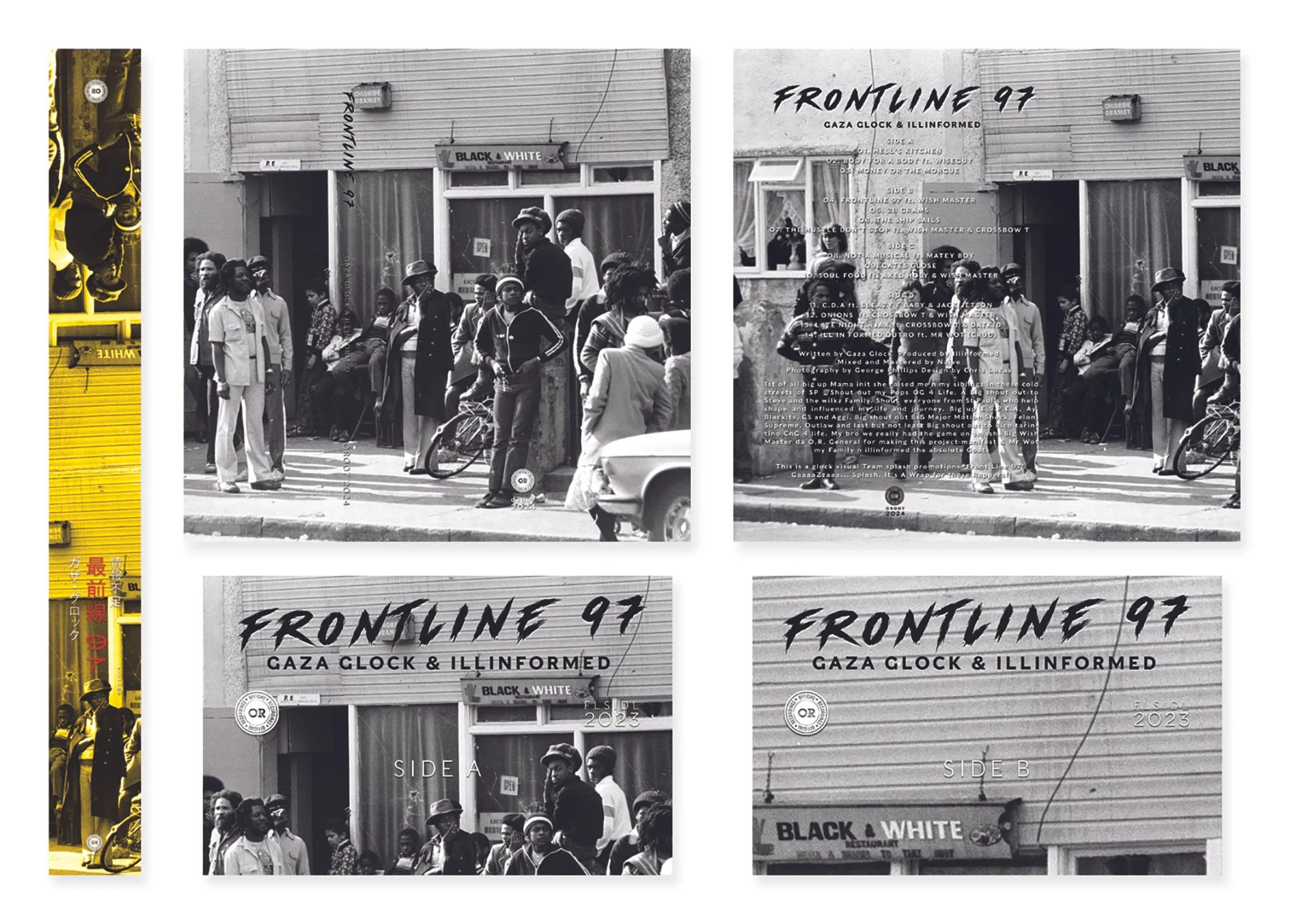 Frontline 97. Gaza Glock and Illinformed. Cassette. 2024.