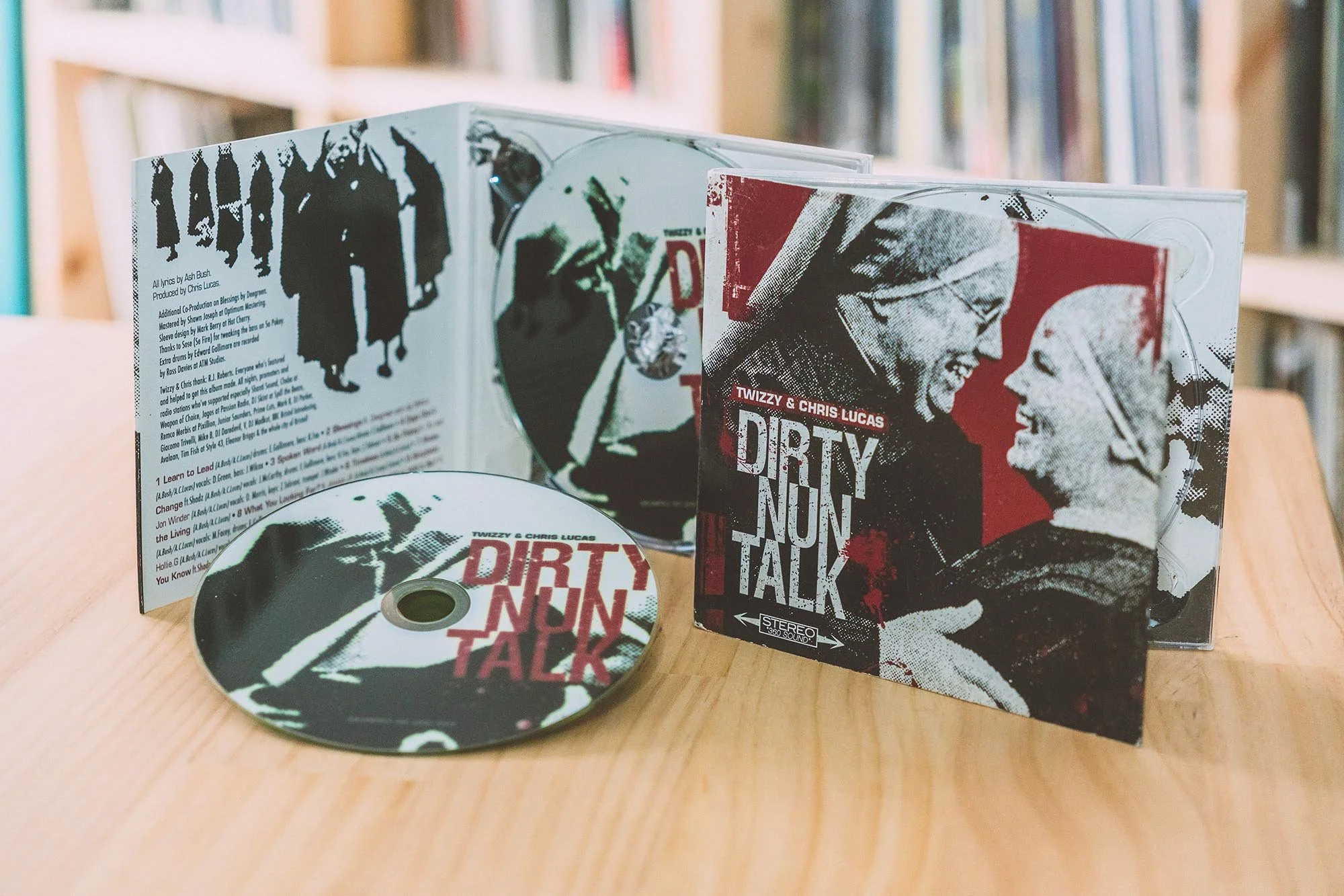 Dirty Nun Talk. Twizzy and Chris Lucas. CD Digipak. 2010.