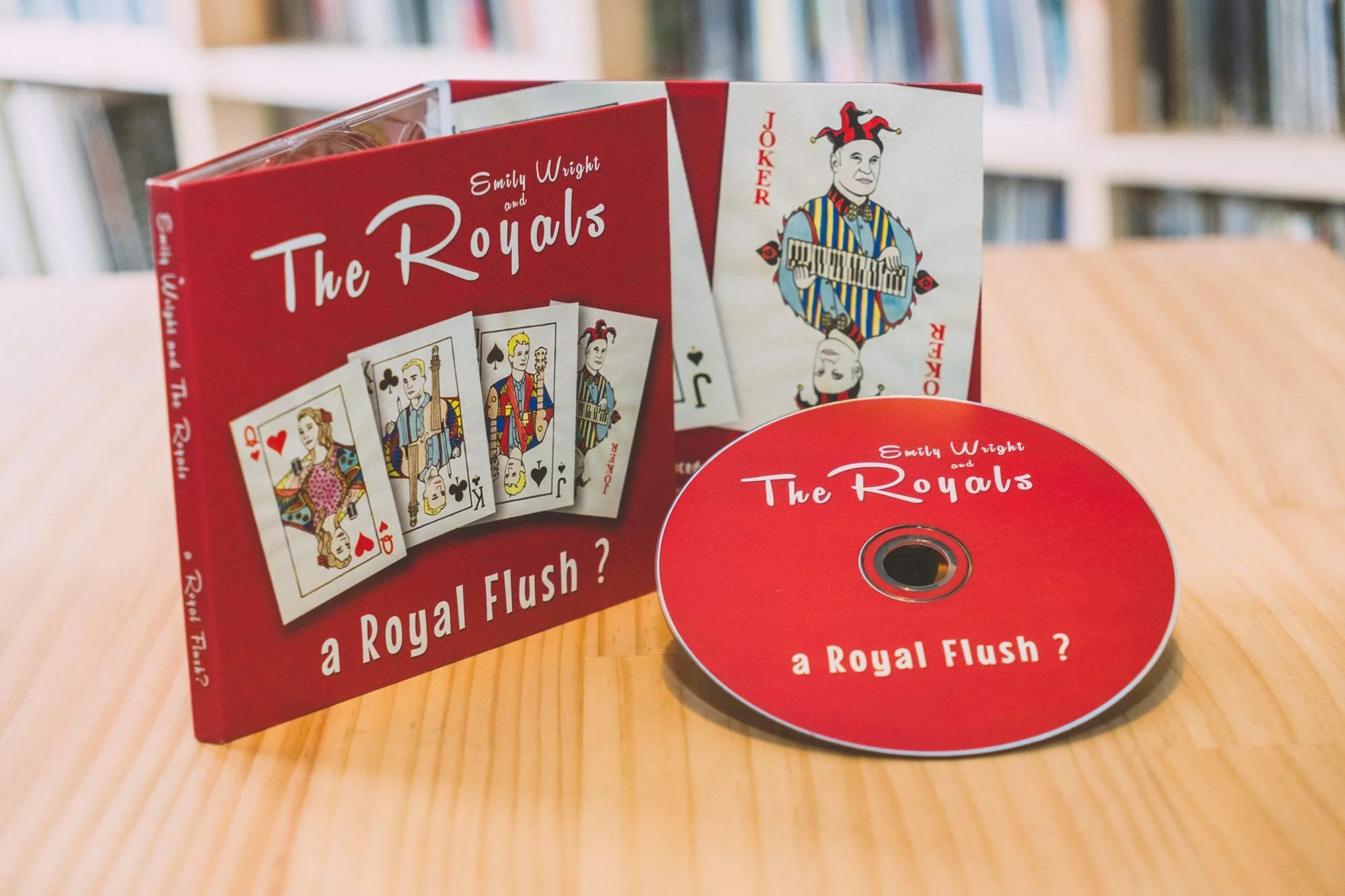 Emily Wright and the Royals - A Royal Flush? CD Digipak. 2014.