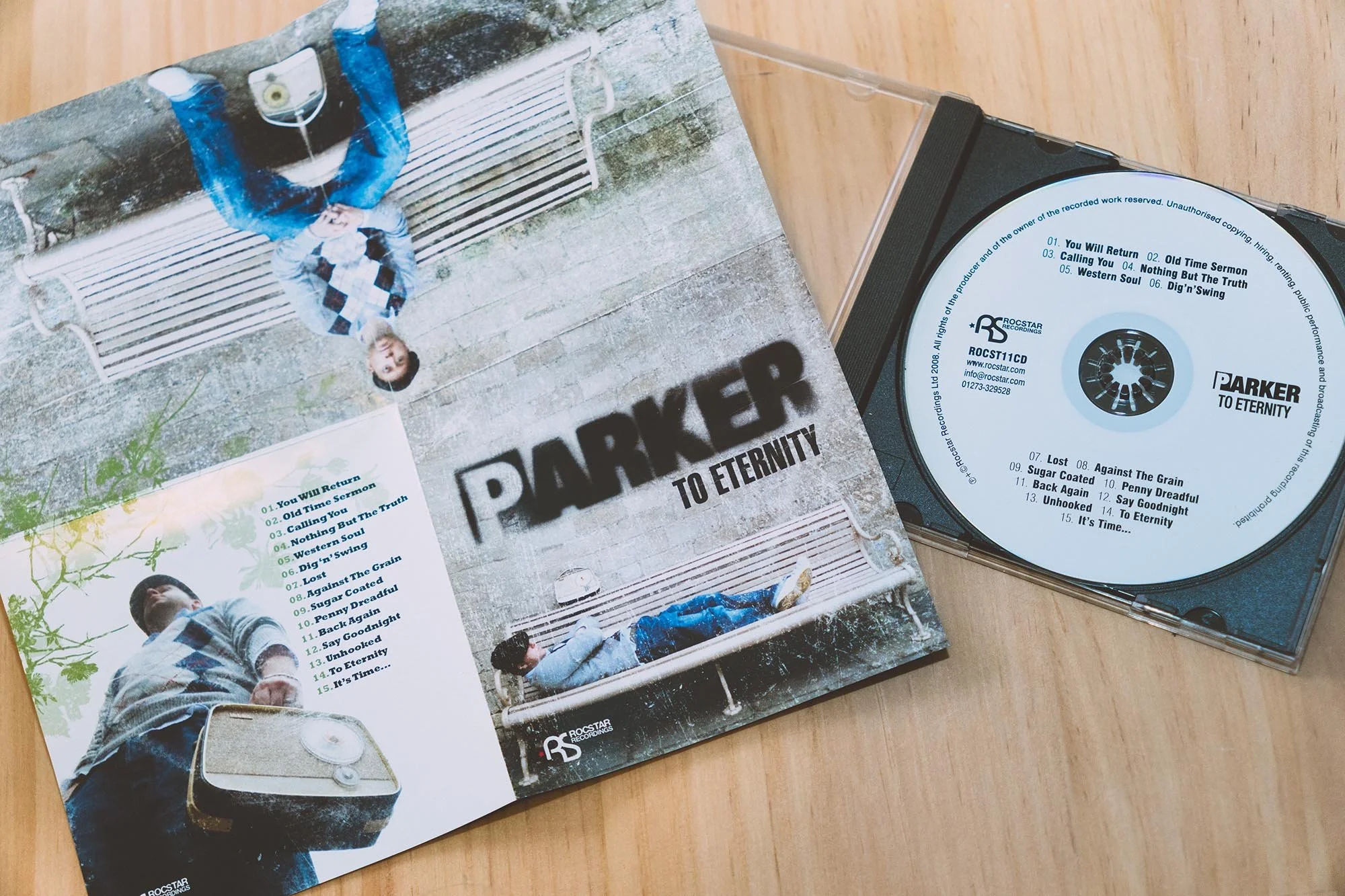 To Eternity. Parker. CD. 2008.