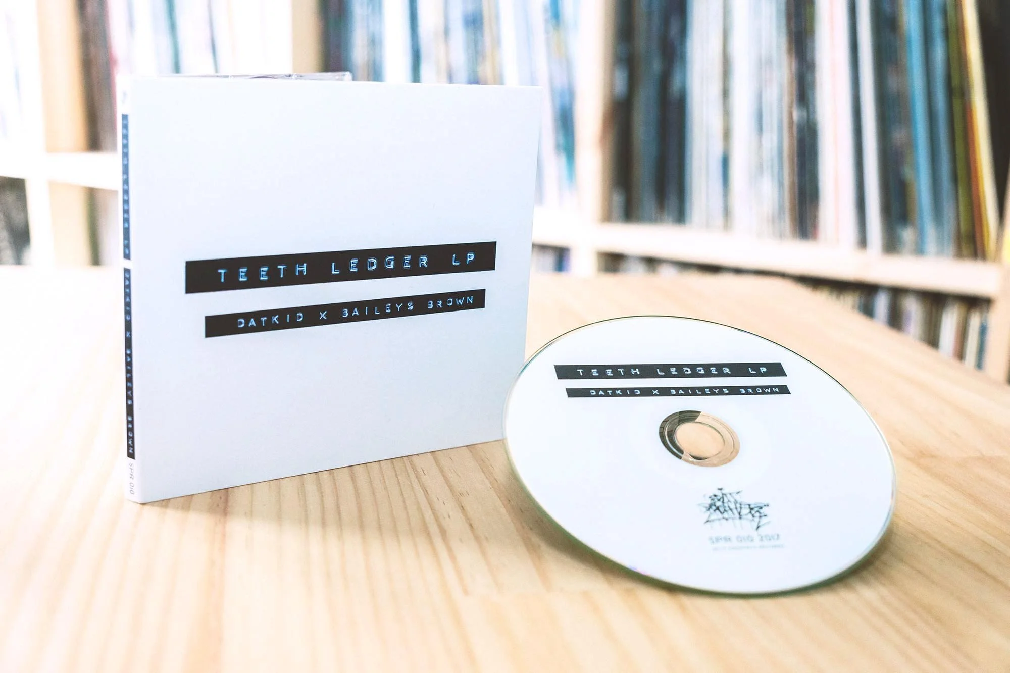 Teeth Ledger. Datkid and Baileys Brown. CD Digipak. 2017.