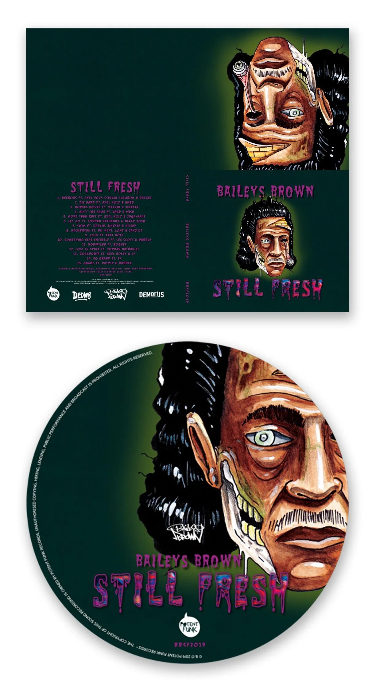 Still Fresh - Baileys Brown. CD. 2019.
