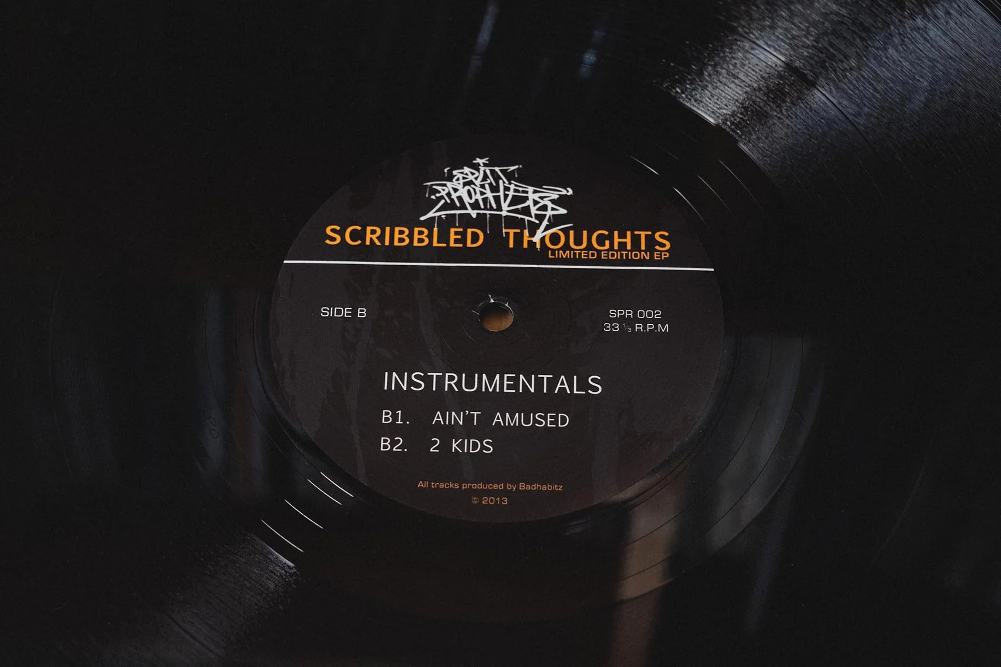 Scribbled Thoughts EP - Split Prophets. 2013.
