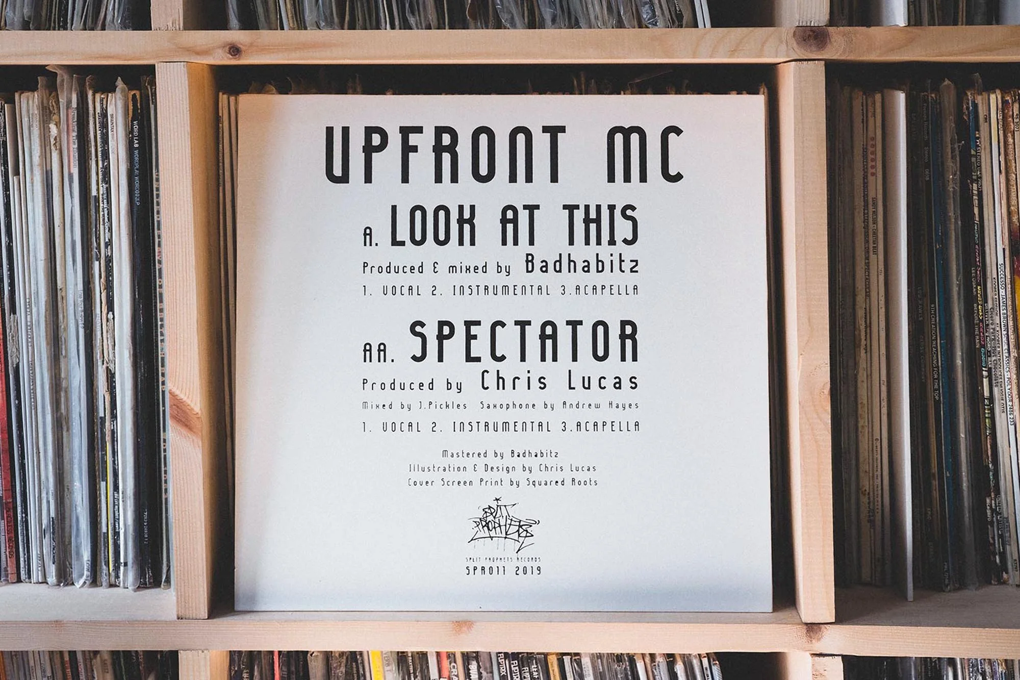 Look at This/Spectator - Upfront MC prod. Badhabitz and Chris Lucas. 2019.
