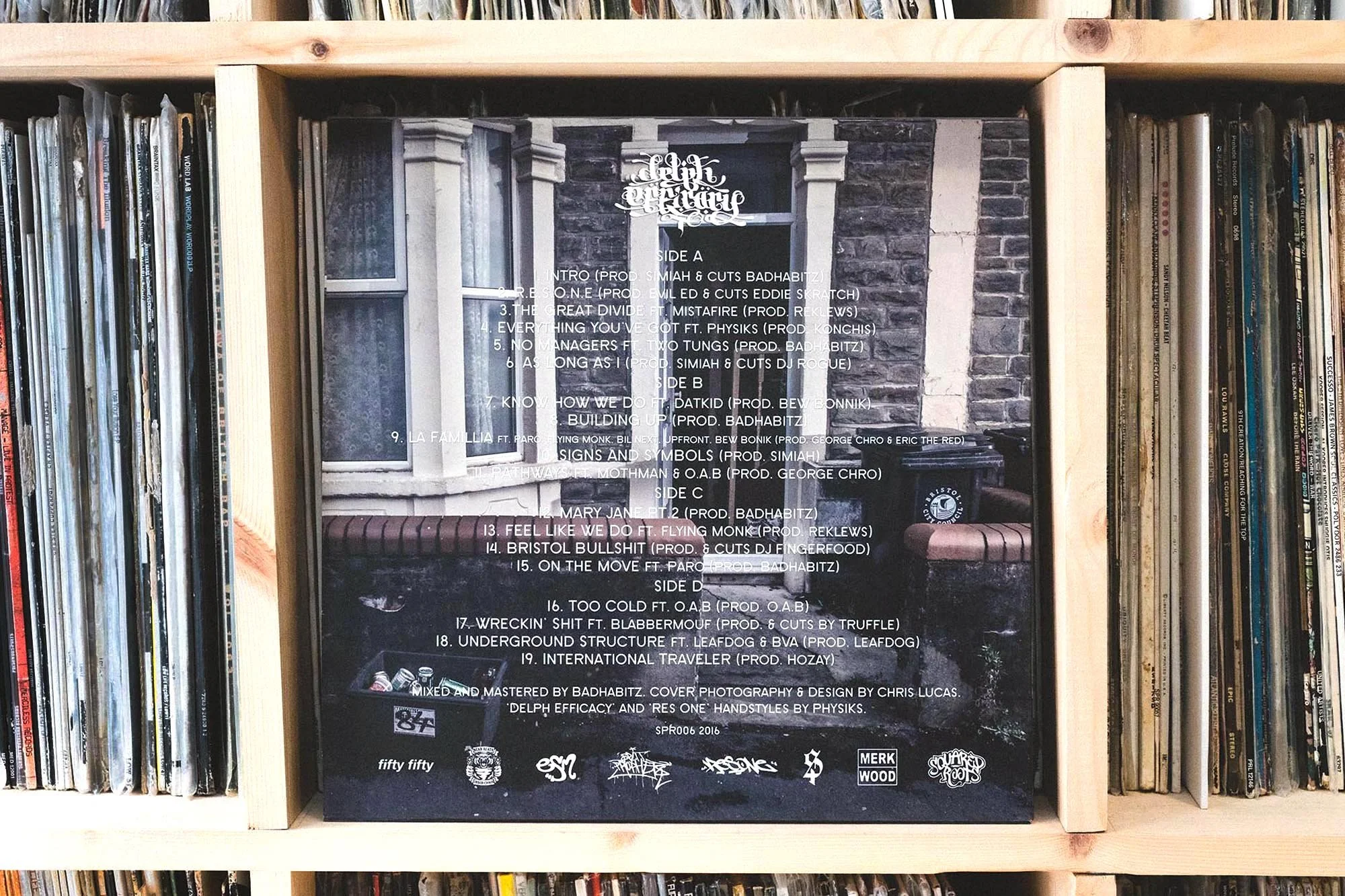 Delph Efficacy - Res One. Vinyl LP. 2015.