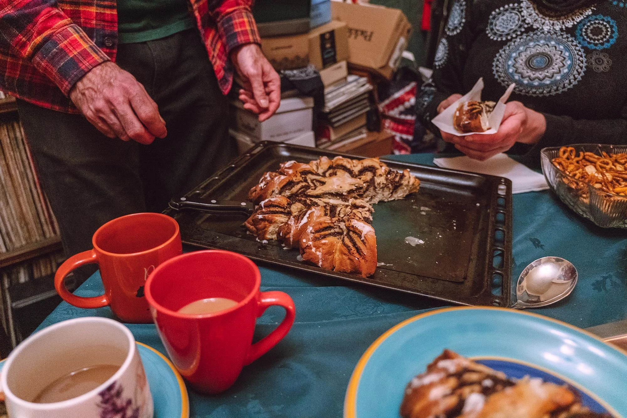 Ania's Poppy Seed Cake. NYE 2024, Bristol.