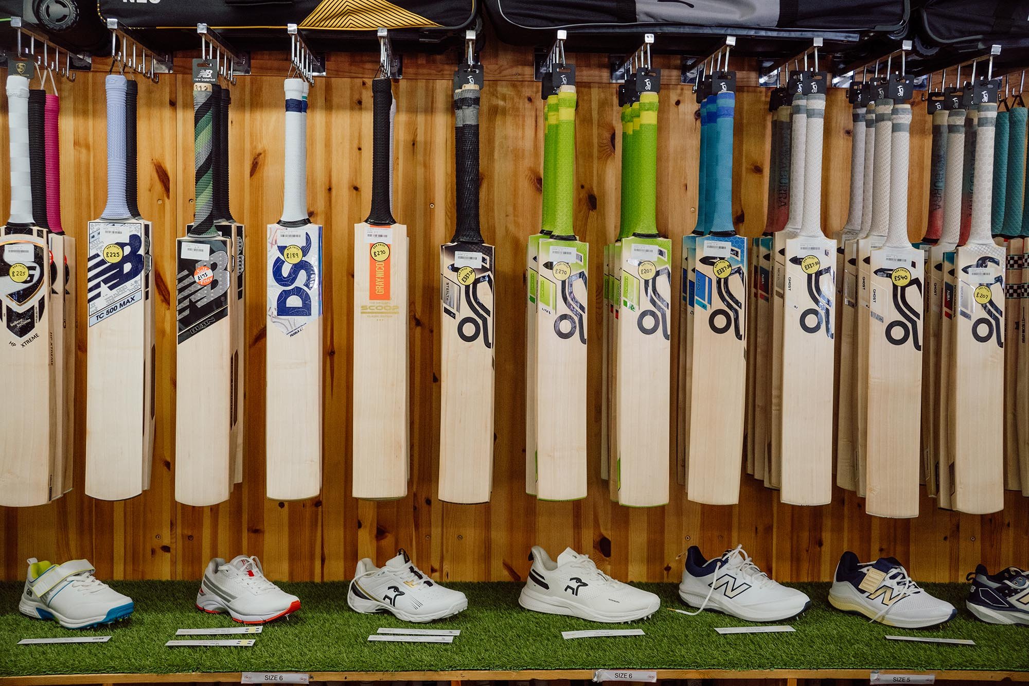 Somerset Cricket Shop. Taunton, UK. 2025.