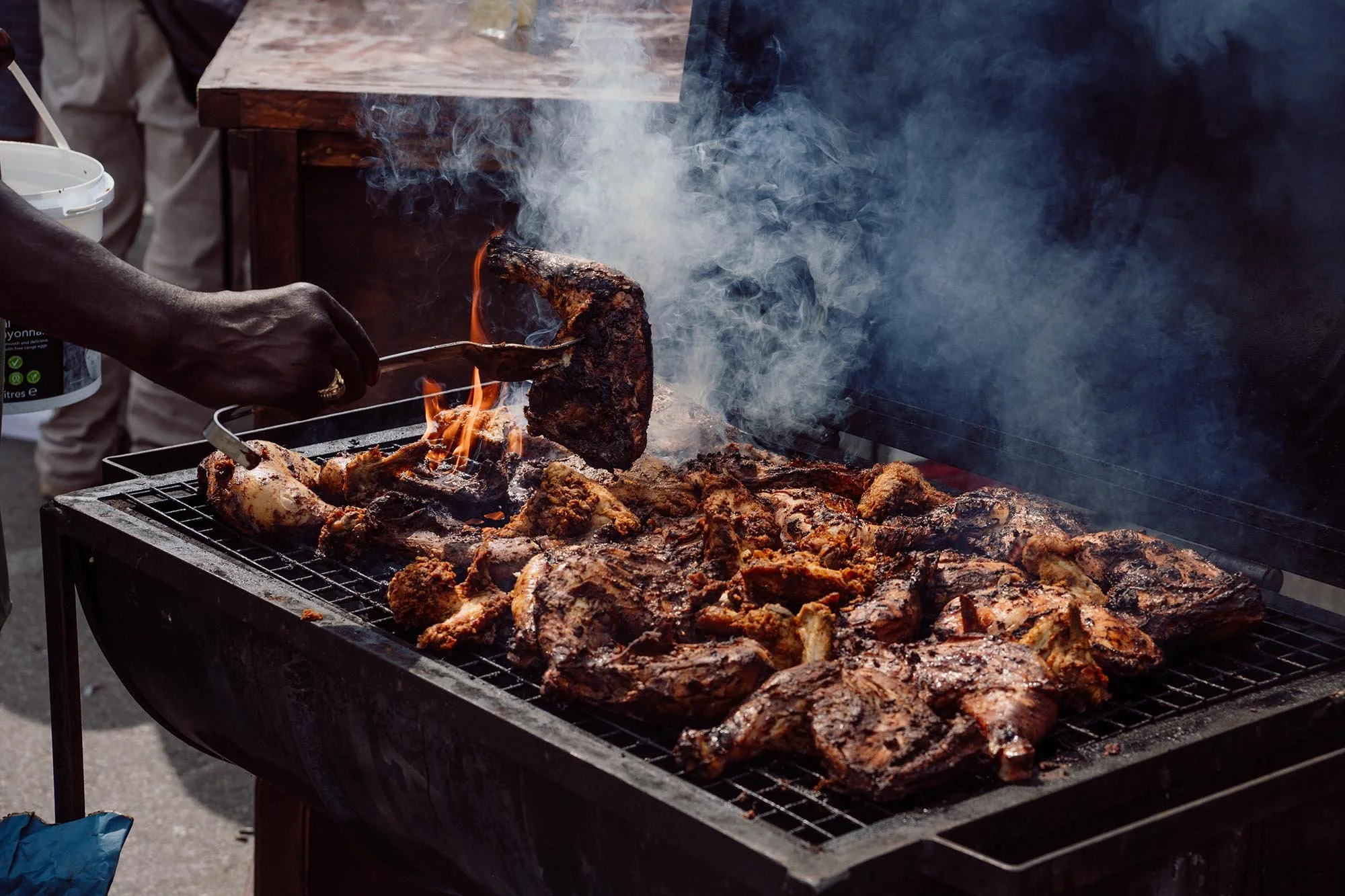 Jerk Chicken, Somerset County Ground, Taunton. 2025.