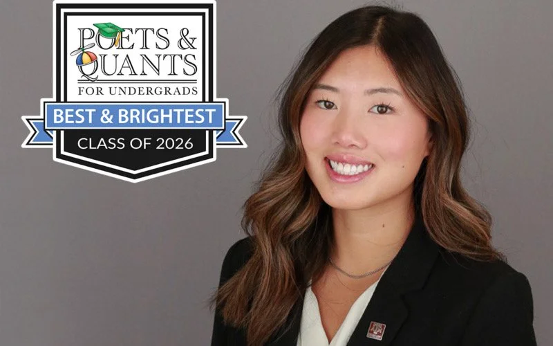 Student Spotlight!! Our very own secretary, Susan Liu, was featured in the Poets&amp;Quants: Best and Brightest Business Major list!

Congratulations Susan! Click the link in our bio to read her story!