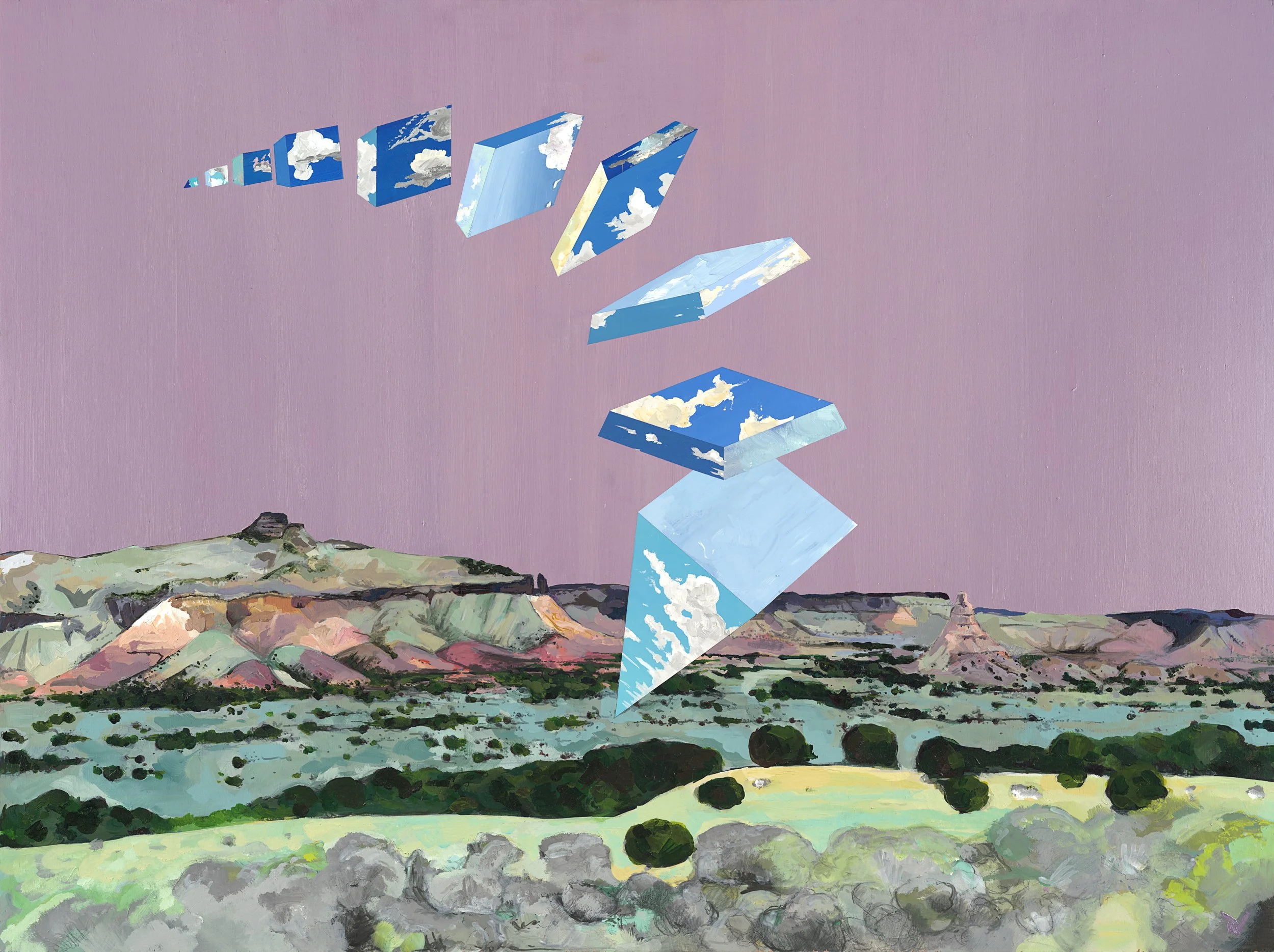 Integrated Metallic Landscape # 17