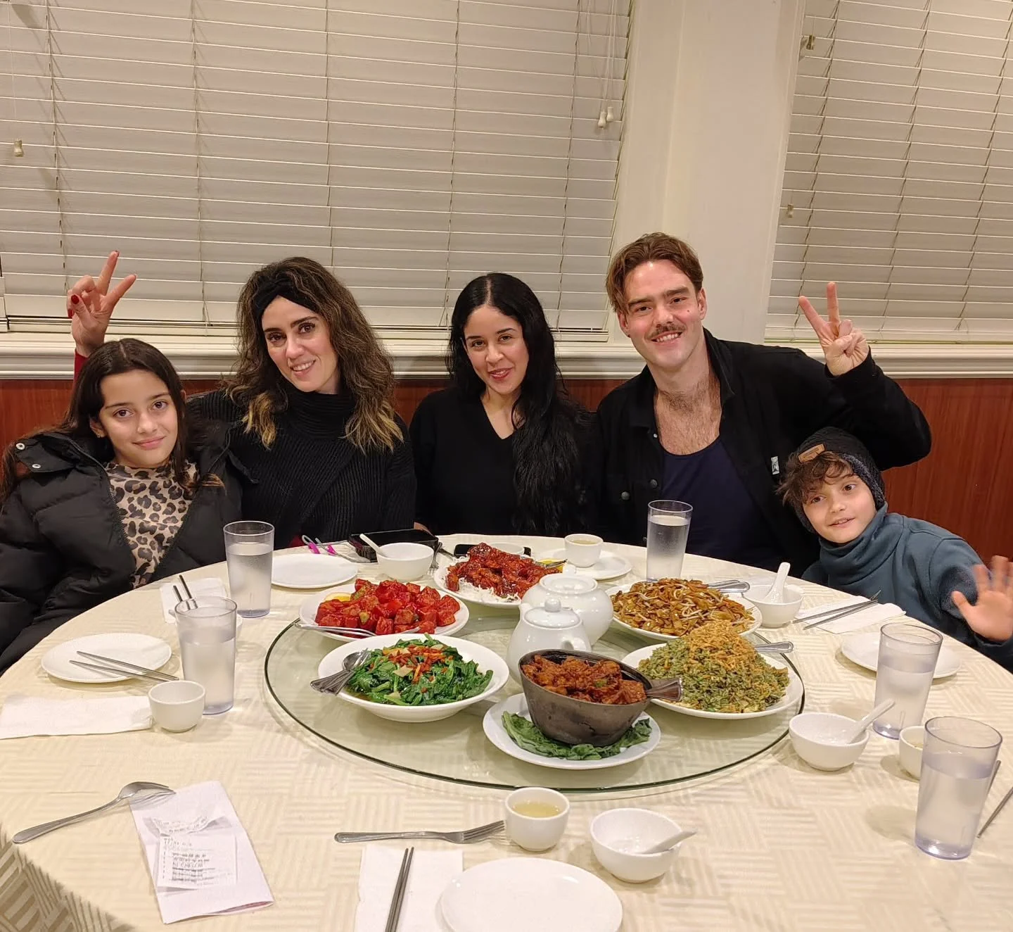 This is Love! 

We were so happy to meet Mishko and his love one and his friends for dinner at our restaurant. We felt so much love at this table!

Mishko is a Vegan for more than 10 years and our Manager who is a Vegan too was so happy to chat with 