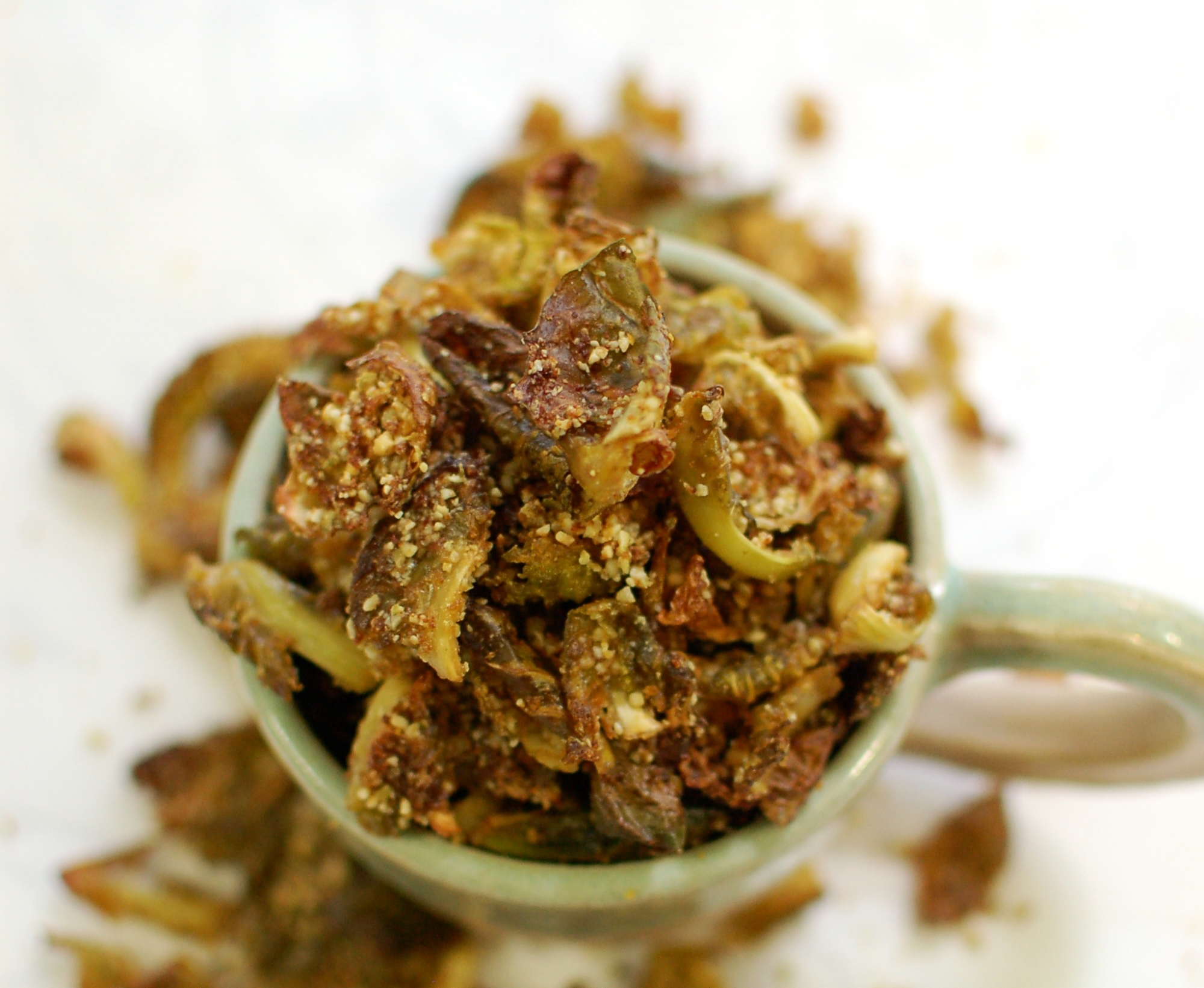 Toasted Brussels Sprout Petals