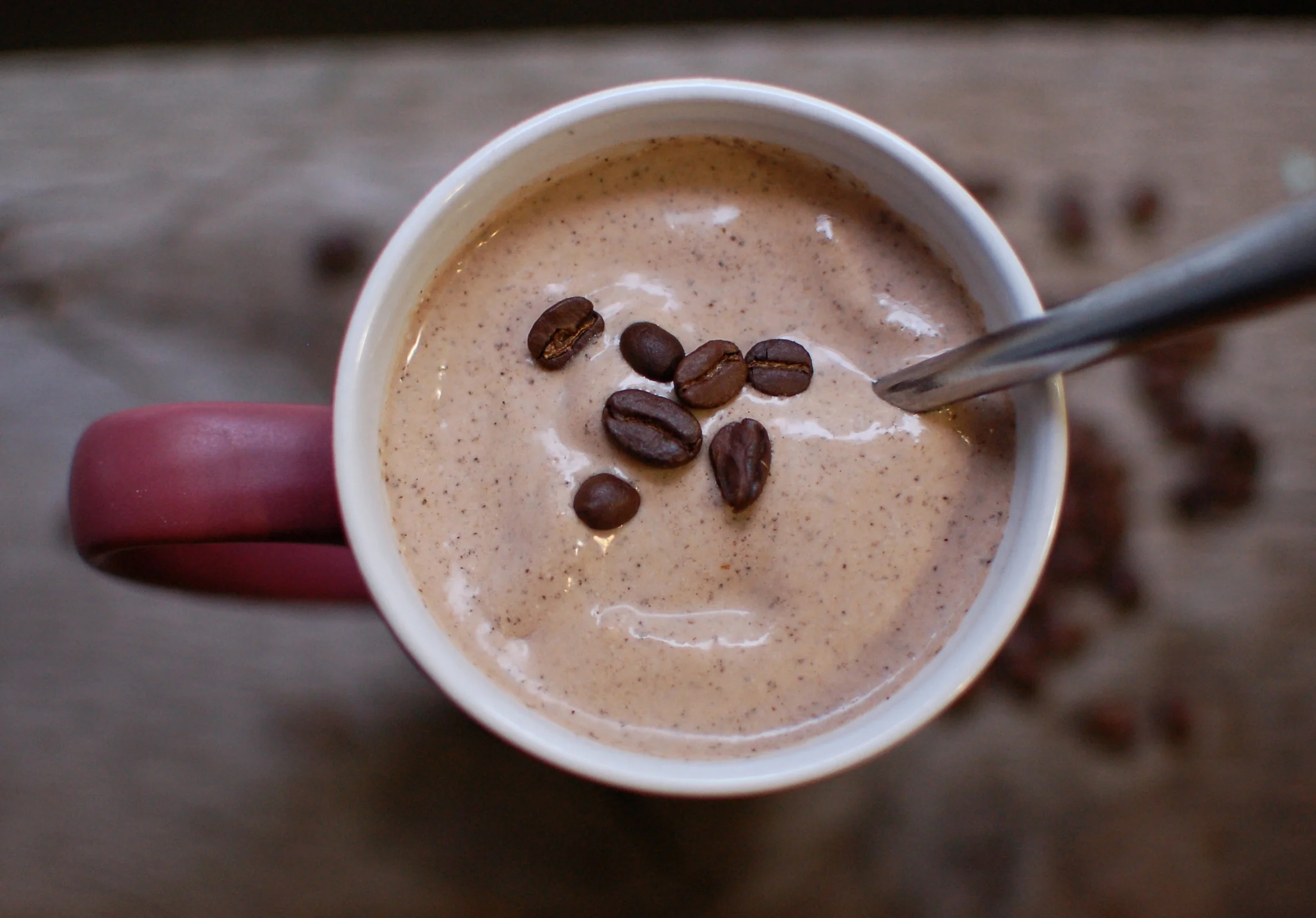 Quick Mocha Breakfast Slushy