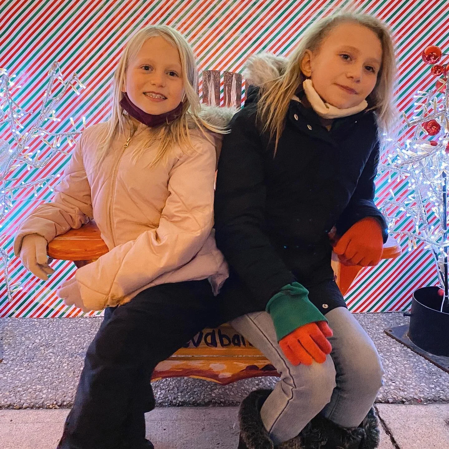 Today is Ingrid&rsquo;s 8th birthday 🎉 

To celebrate, last night we took the girls out for dinner for the first time in forever, wandered along Queen Street&rsquo;s Christmas market and came home to decorate our tree.

Today we&rsquo;re going  to h