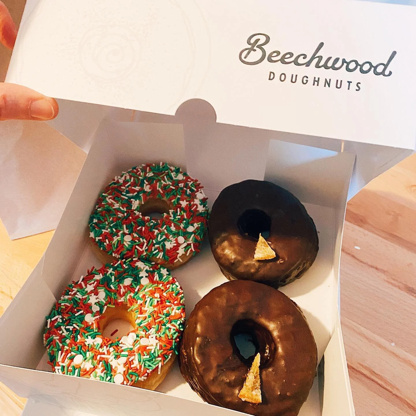 Donut delivery is the absolute best thing to have come out of this pandemic 🍩❤️