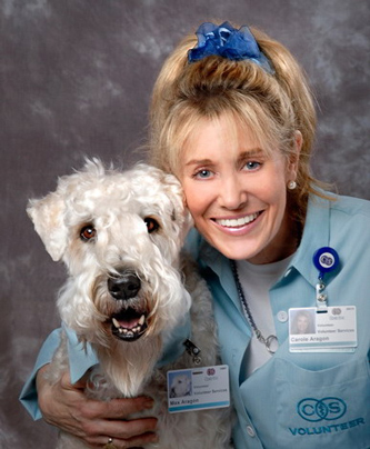Carole and Max at Cedars-Sinai Medical Center