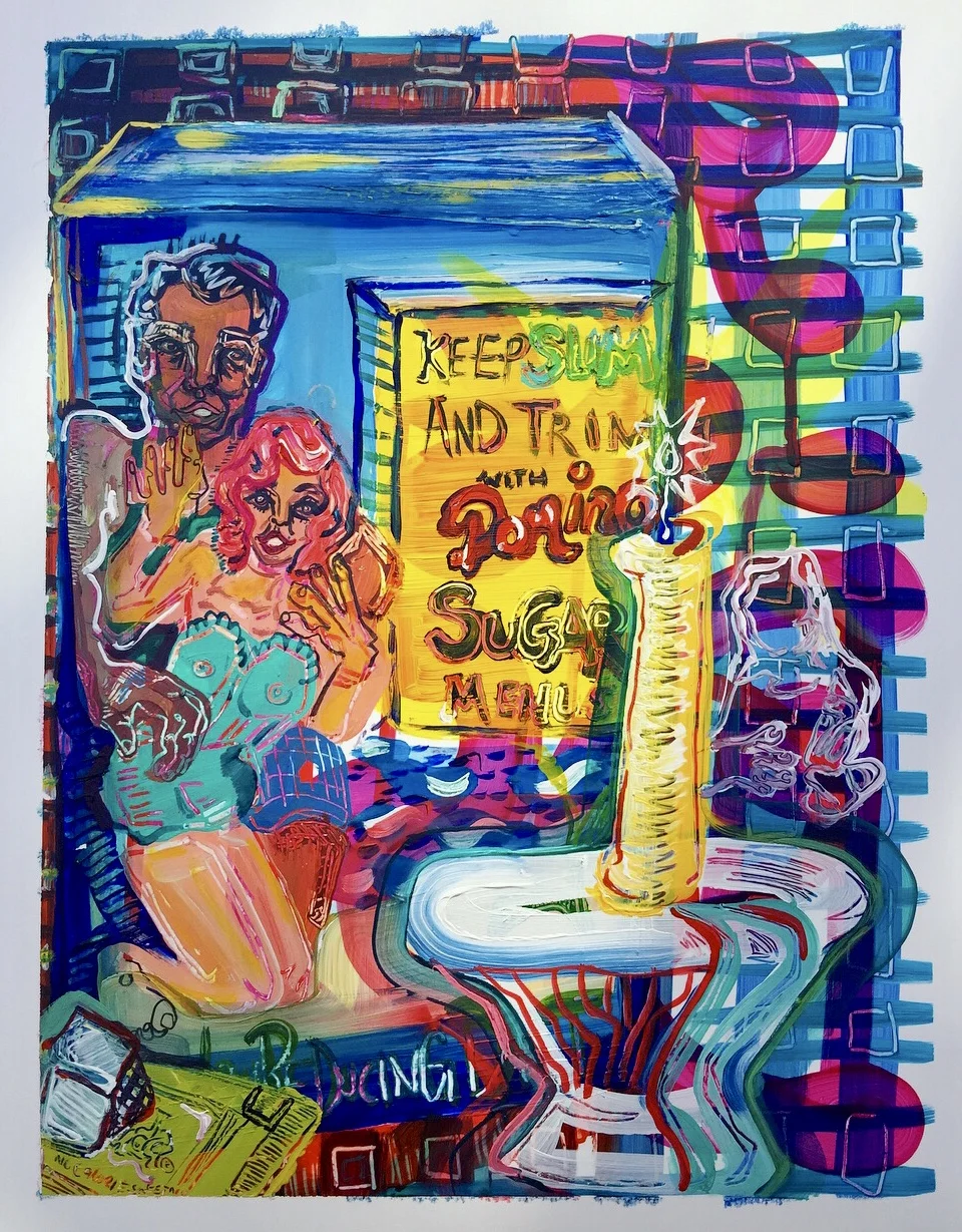 Copy of Beauty Mask: Domino’s Sugar Diet Menus and Mother Mary