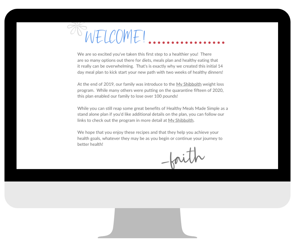 Welcome Letter Healthy Meals Made Simple on Screen.png