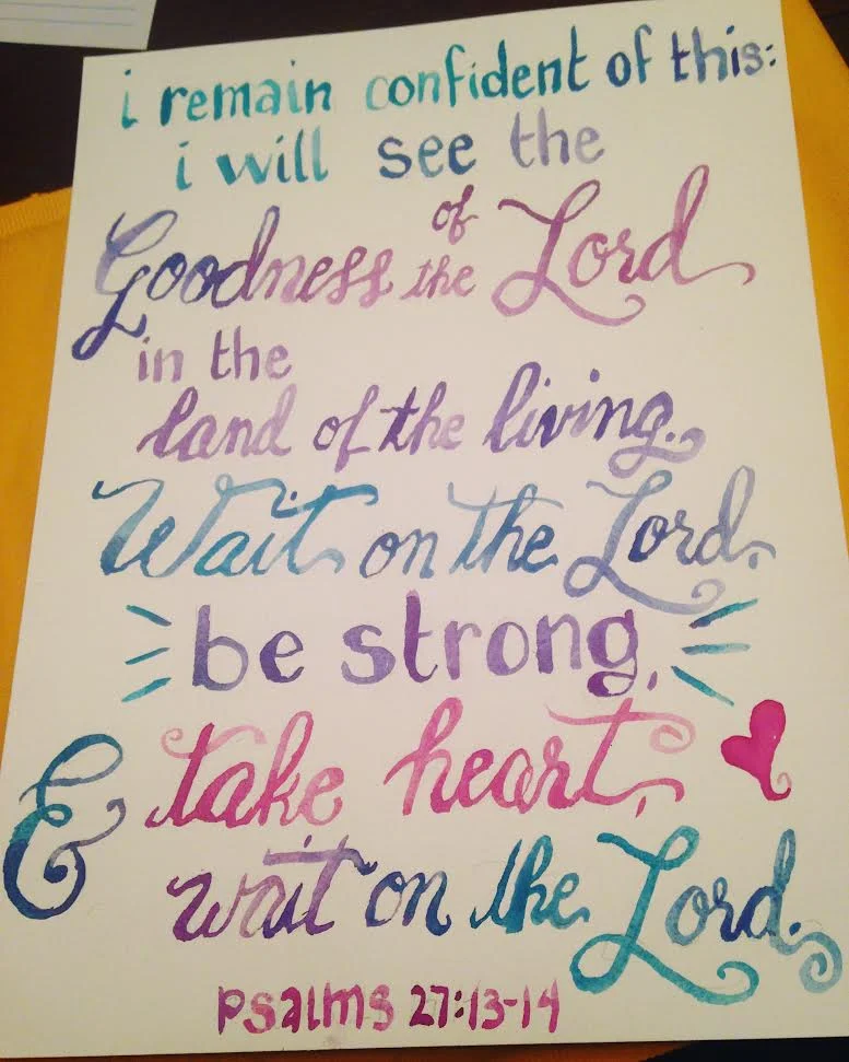 A verse for a friend.