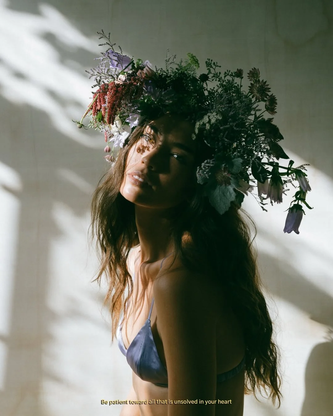 &ldquo;Be patient toward all that is unsolved in your heart and try to love the questions themselves, like locked rooms and like books that are now written in a very foreign tongue. 
Do not now seek the answers, 
which cannot be given you because you