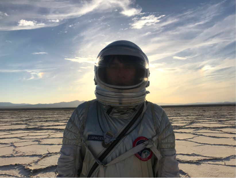 J Spaceman by Juliette Larthe, 2018. Copyright Juliette Larthe