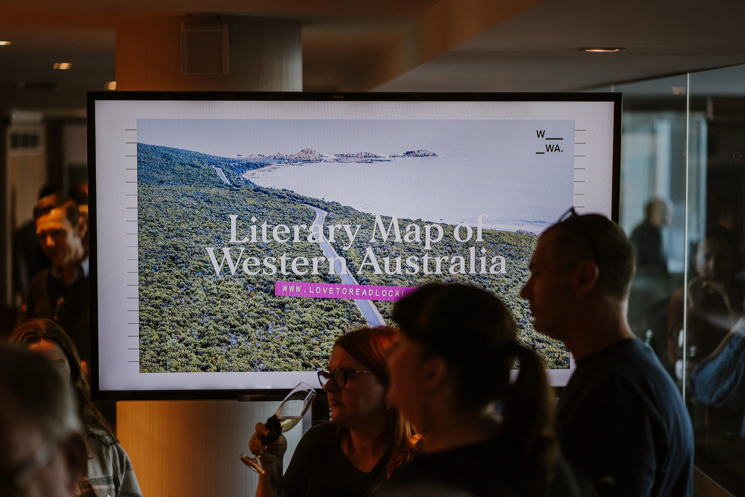 Literally putting WA's literary talent on the map!