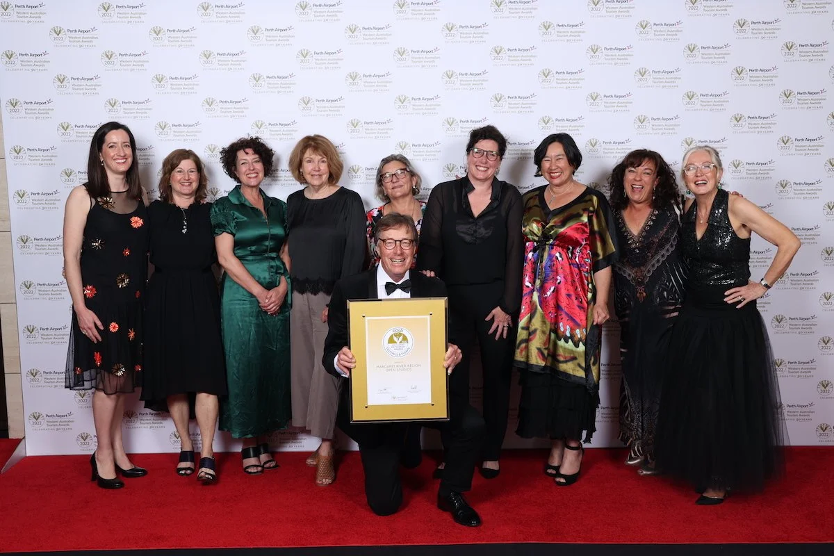 Margaret River Region Open Studios wins gold  at WA Tourism Awards