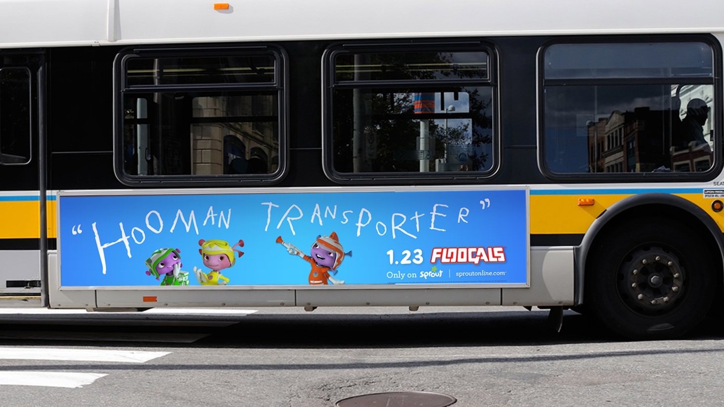 We brought fun Floogal discovery to the street with messaging from the Floogals’ point of view and created unique social content for parents.