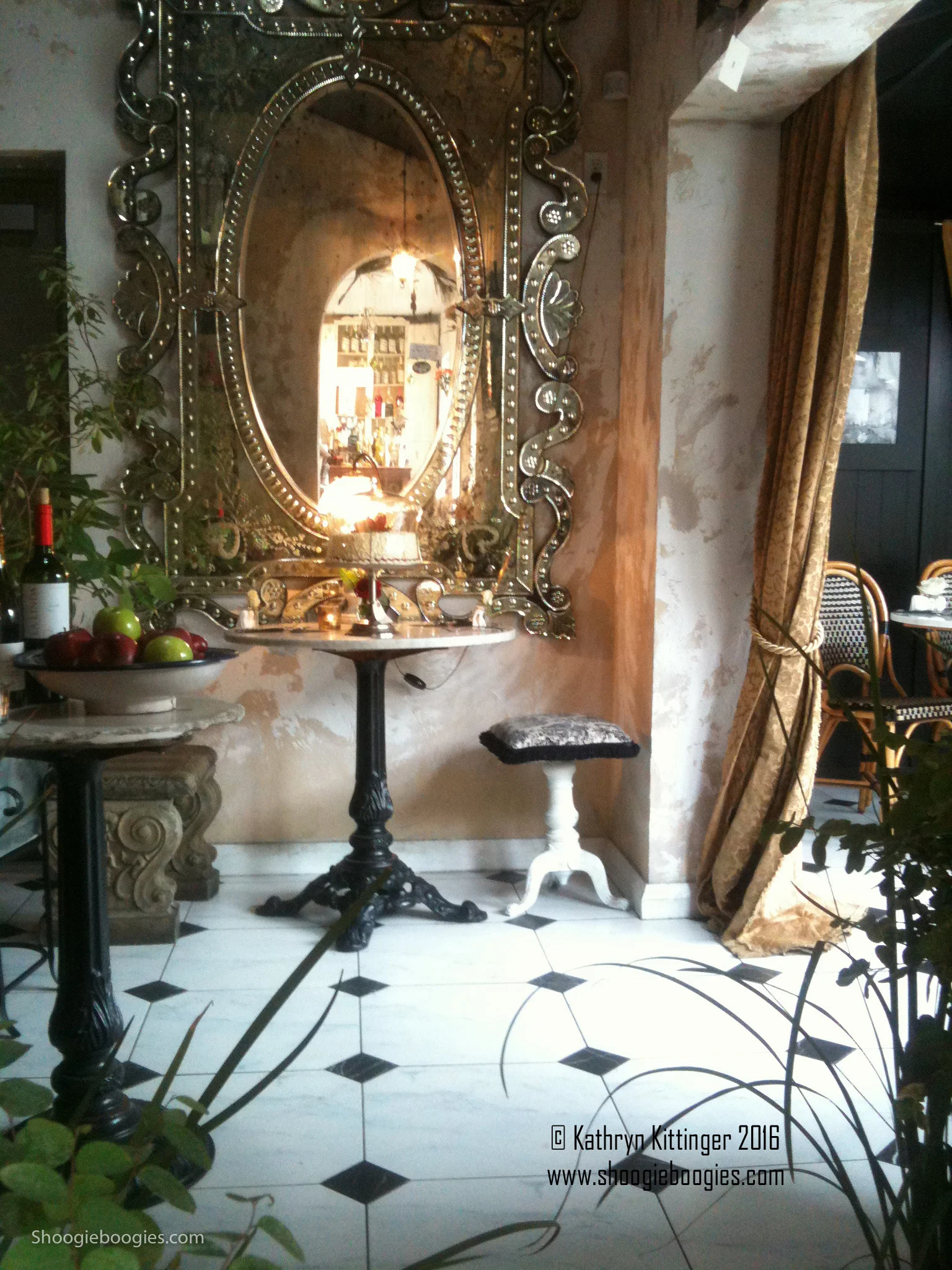 Vintage Reproduction Mirror