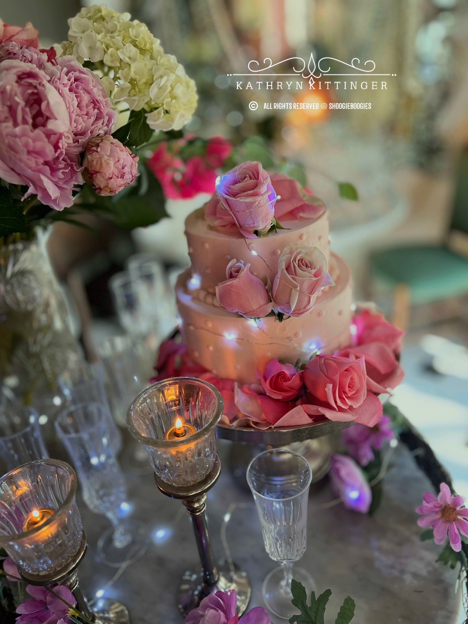 Baby Girl Shower Add on Cake