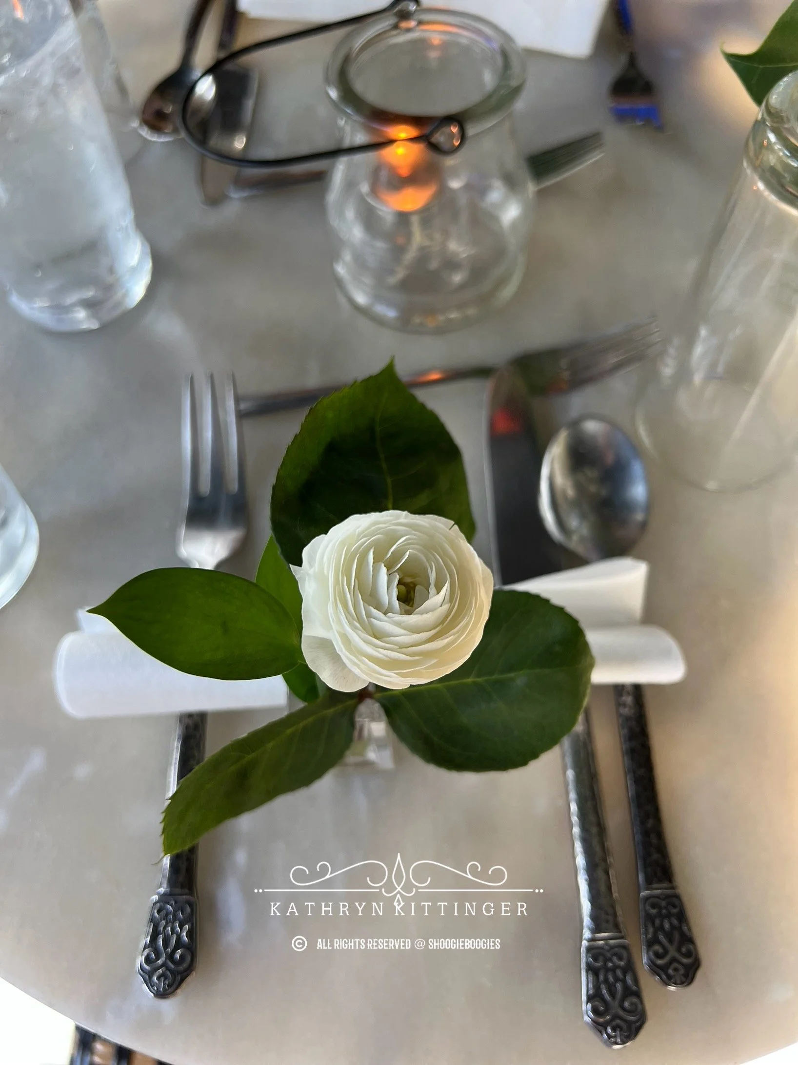 Fresh Floral Napkin Holder