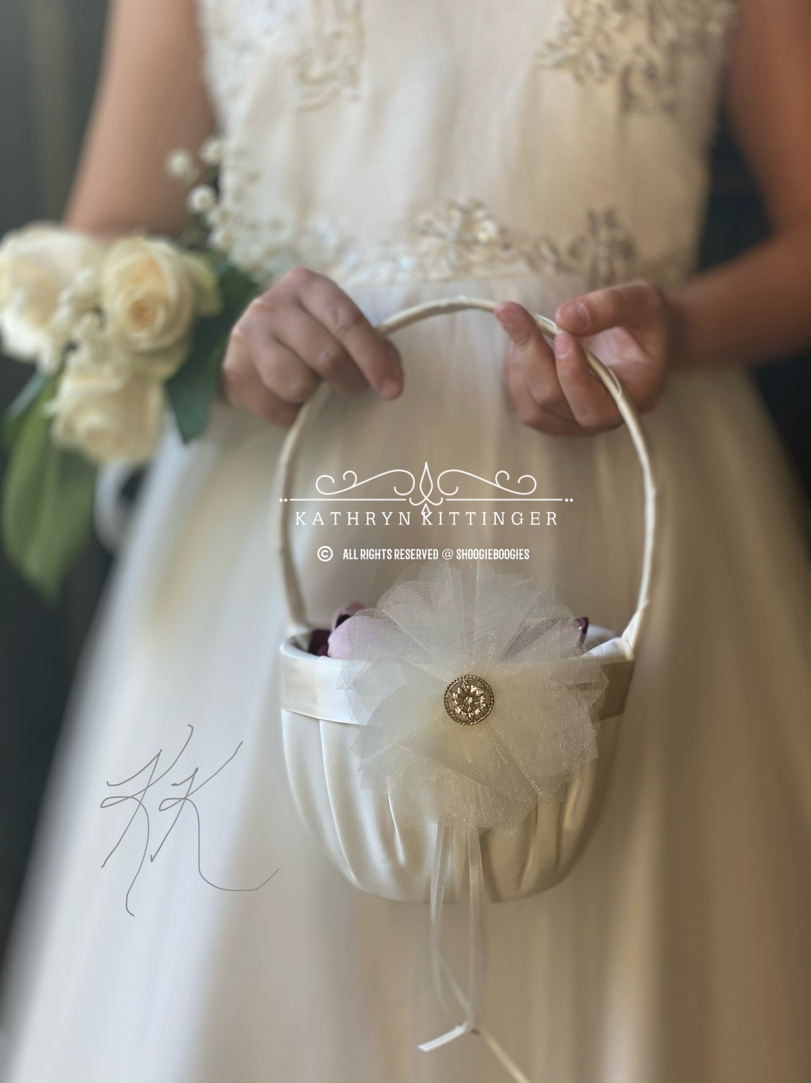Wrist Corsage Flower Girl Small Wedding