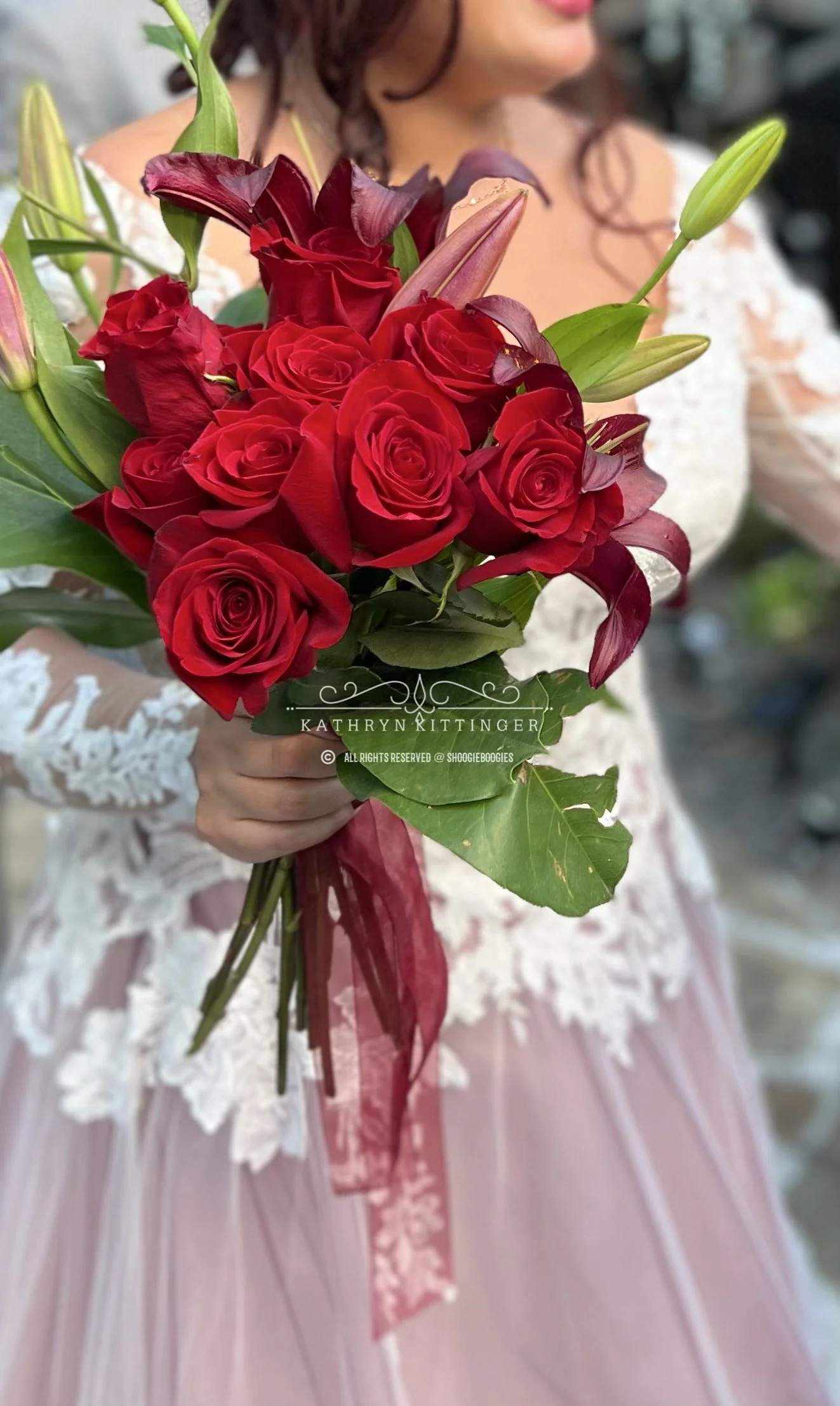 Bridal Bouquet Red Roses