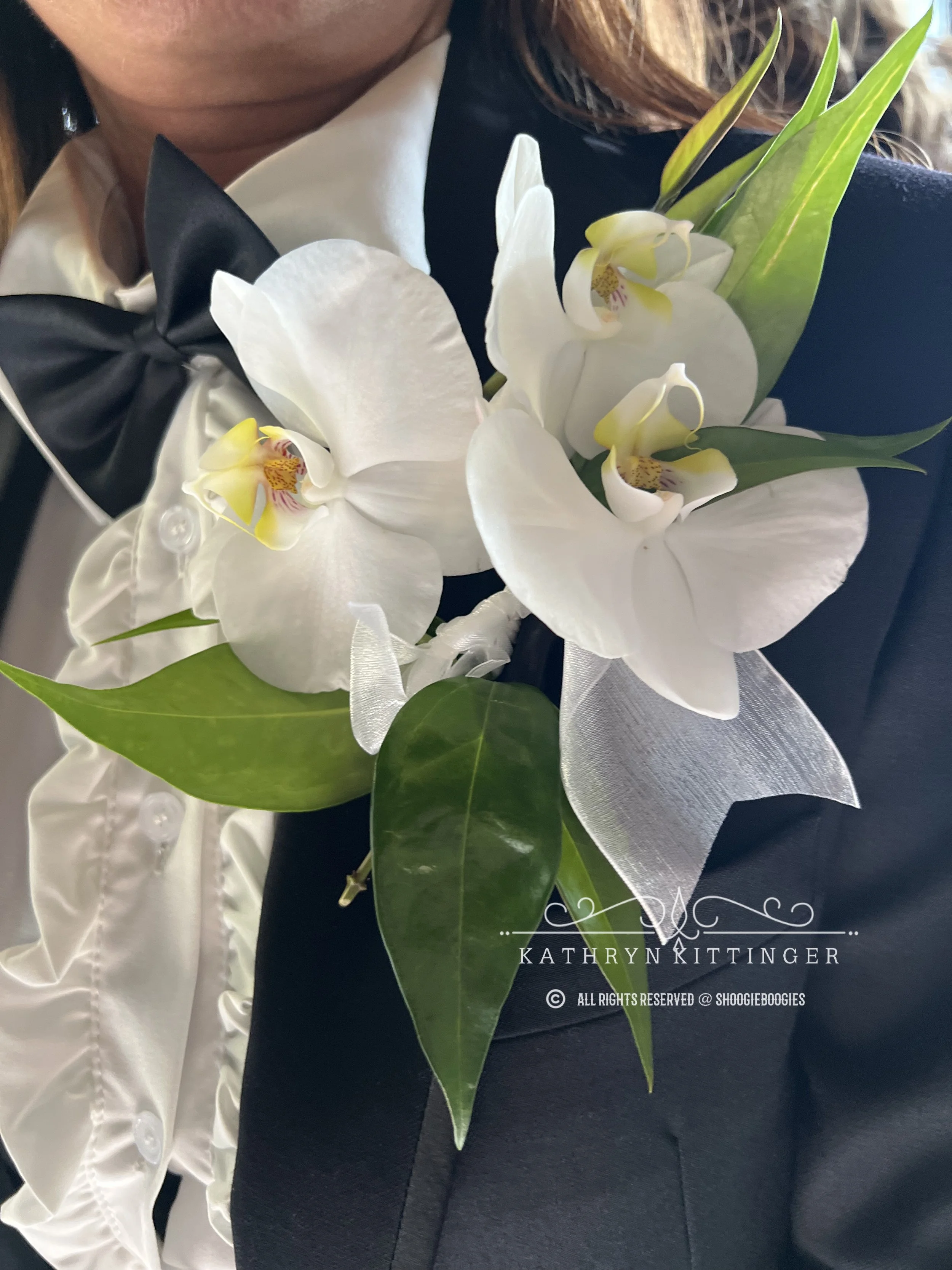 Orchid Boutonniere Upgrade Small Wedding
