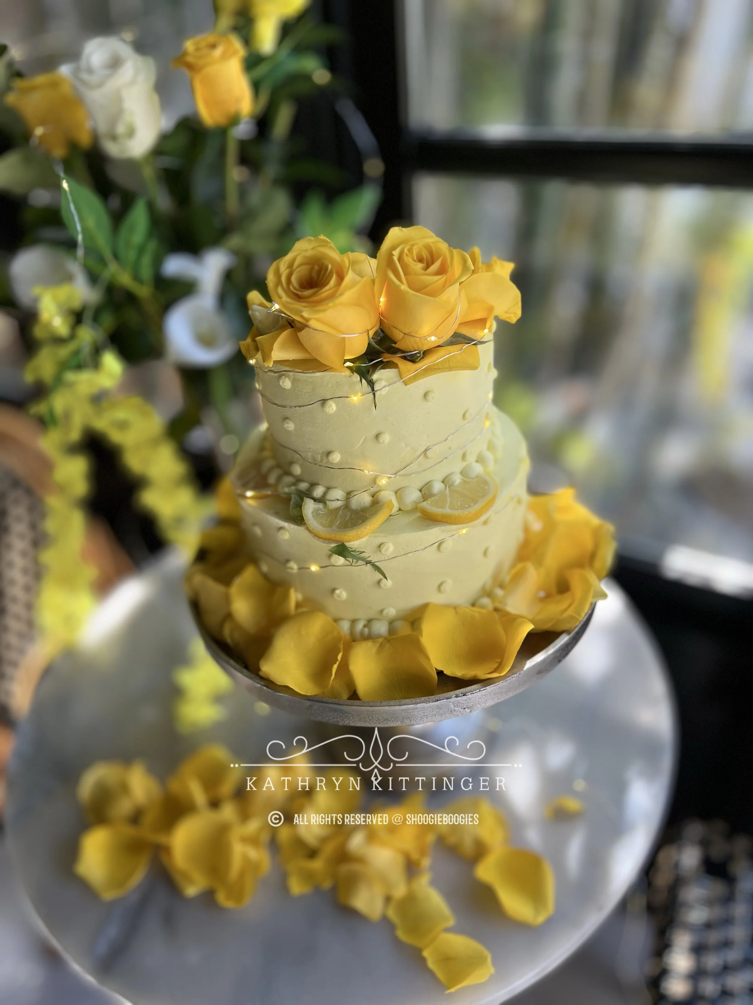 BIRTHDAY CAKE YELLOW